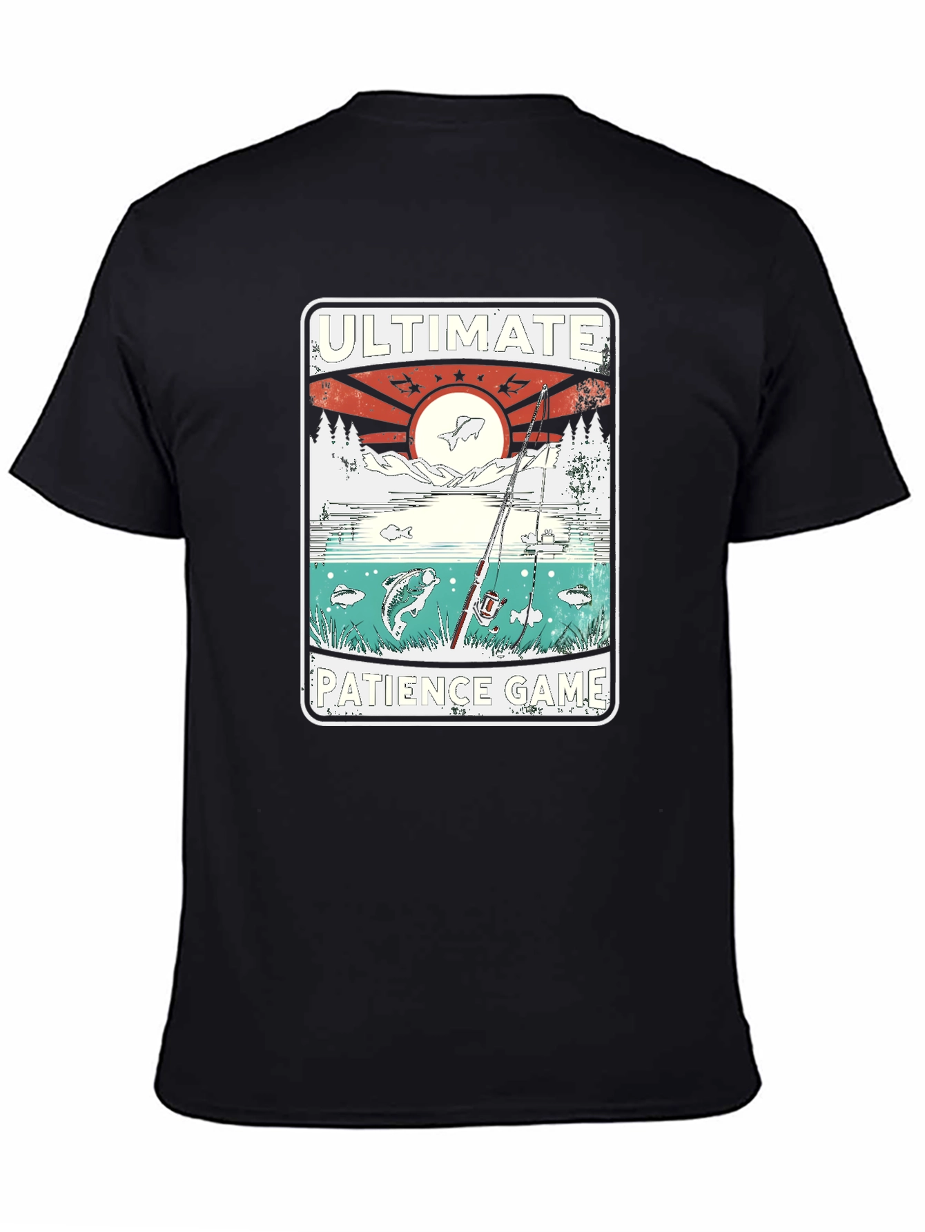 Ultimate Patience Game Fishing T-Shirt