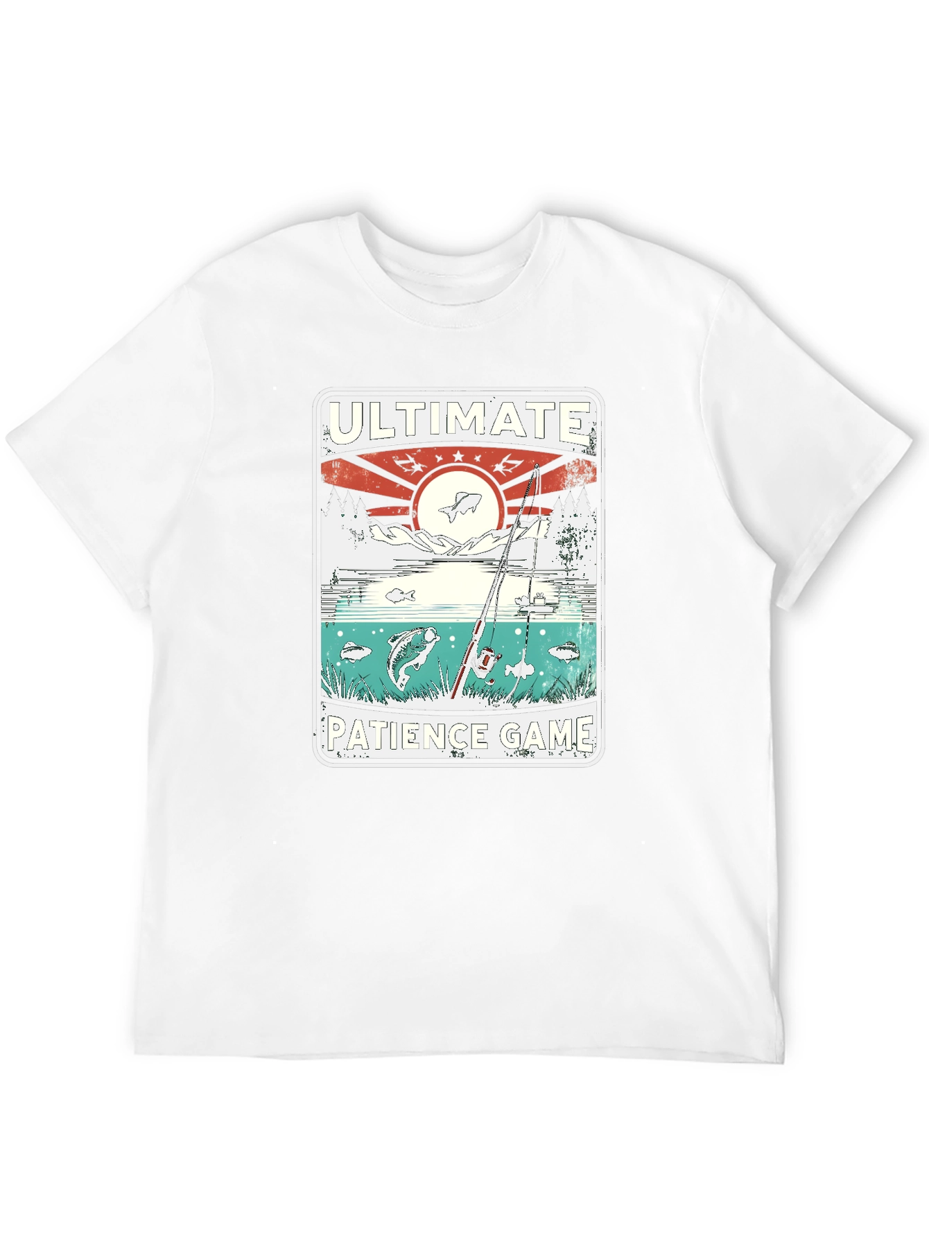 Ultimate Patience Game Fishing T-Shirt