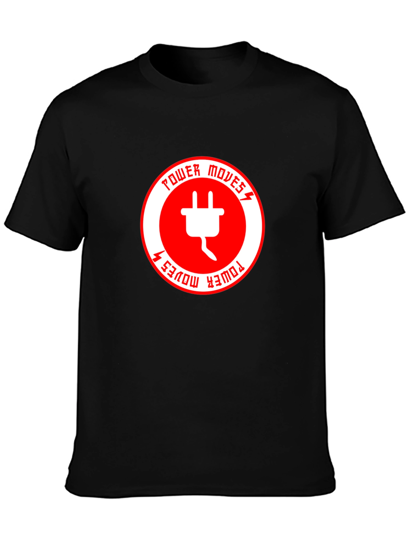 Power Moves T-Shirt - Electric Plug Graphic Tee