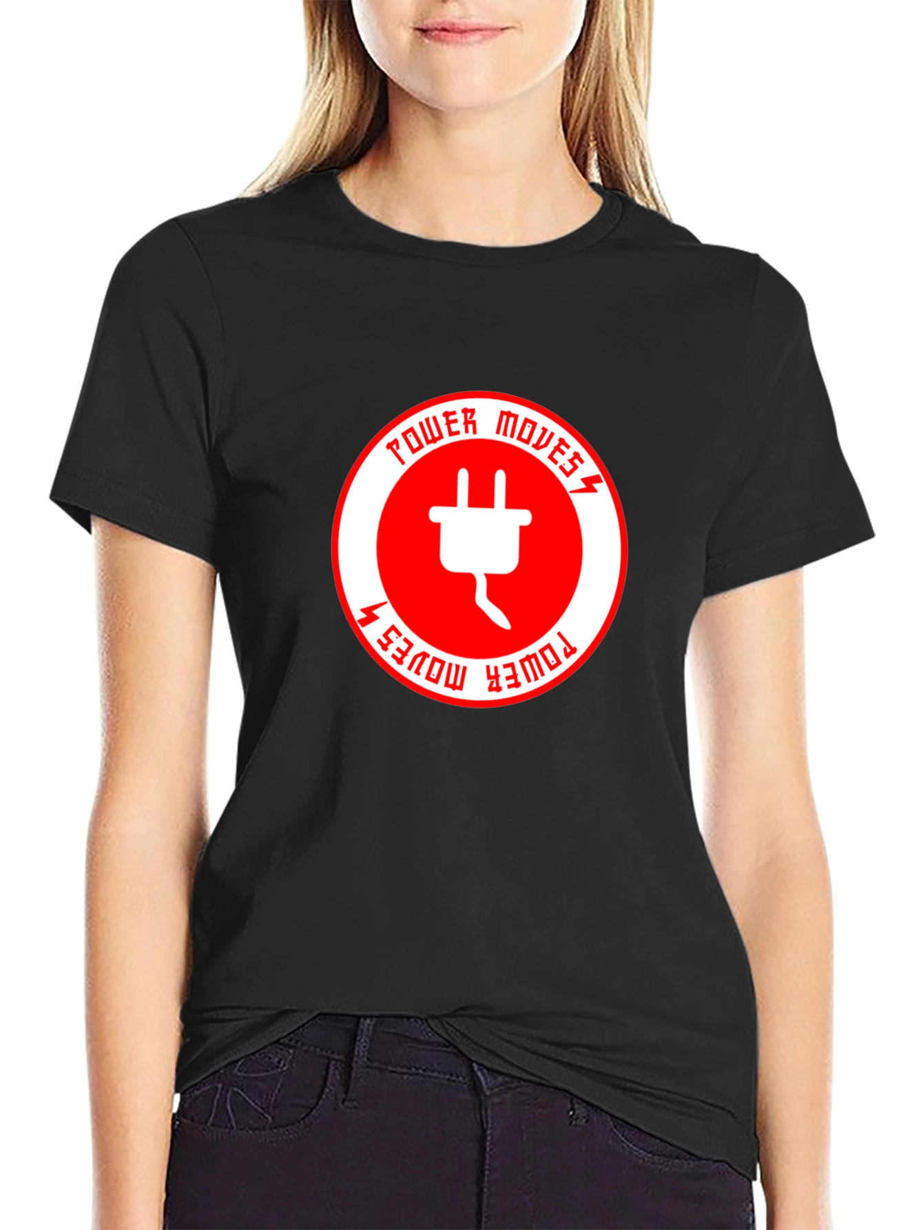 Power Moves T-Shirt - Electric Plug Graphic Tee