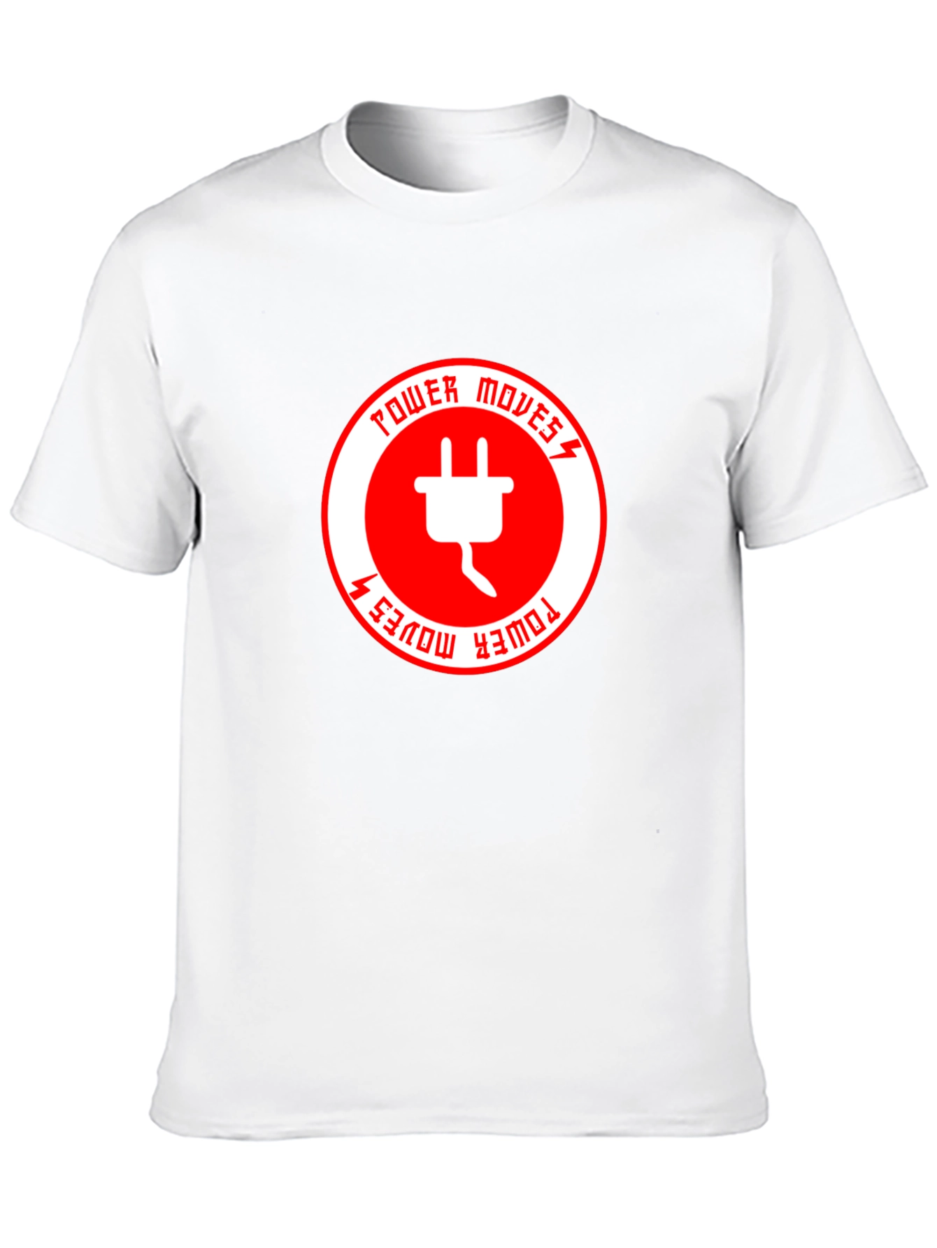 Power Moves T-Shirt - Electric Plug Graphic Tee