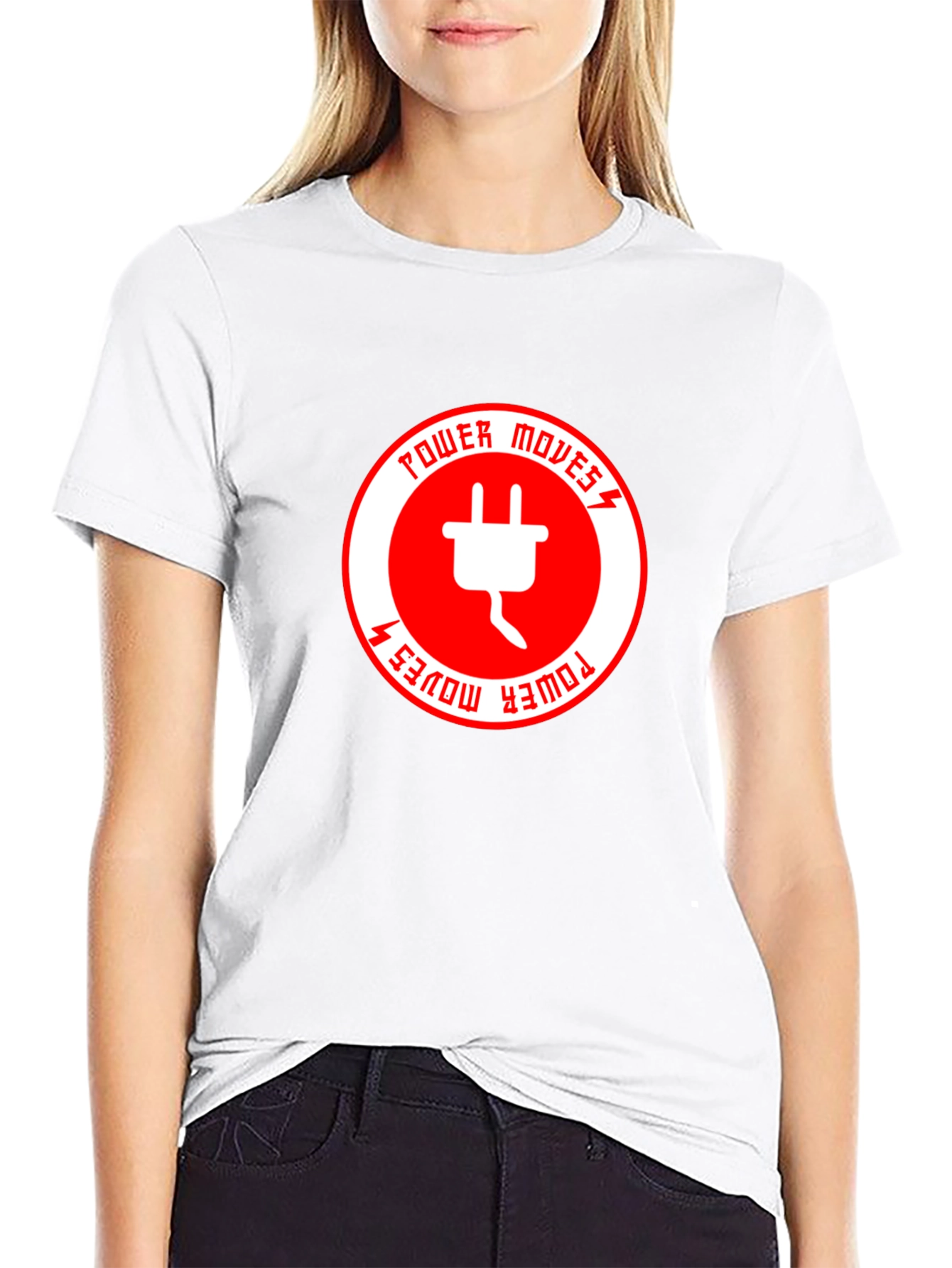 Power Moves T-Shirt - Electric Plug Graphic Tee