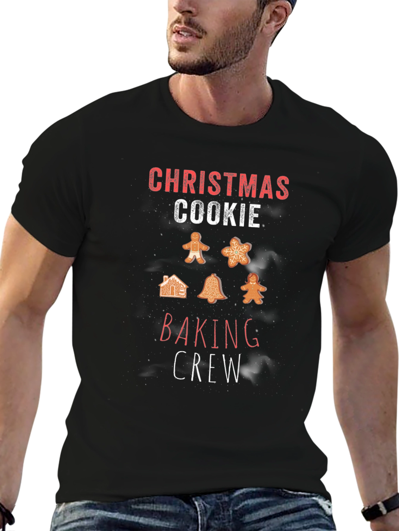 Christmas Cookie Baking Crew Graphic Tee