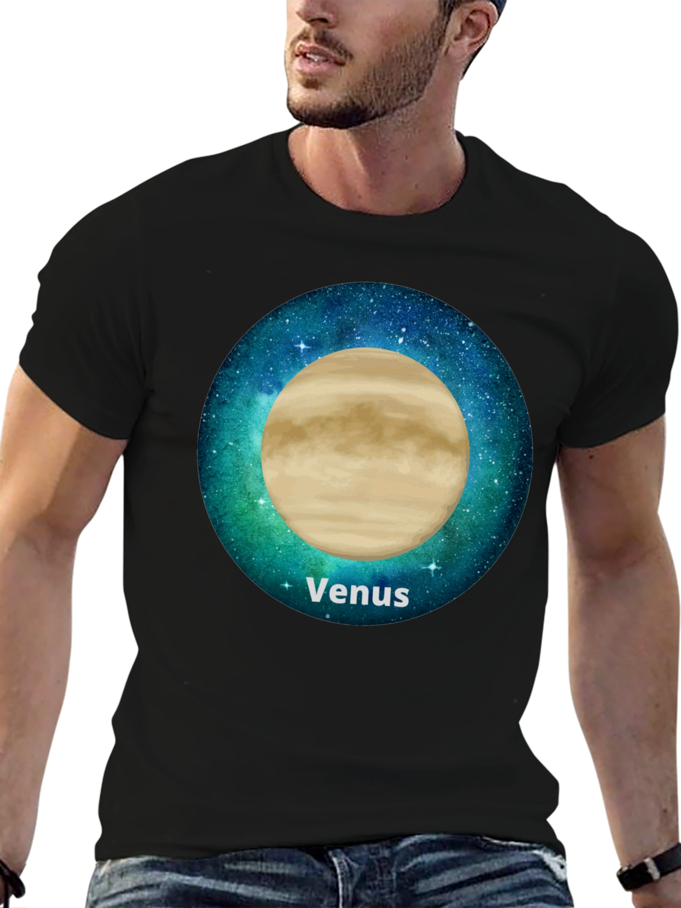 Venus Planet Graphic Tee - Space T-Shirt