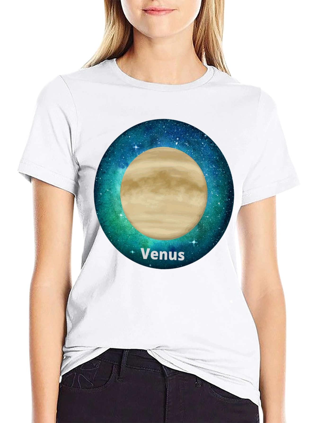 Venus Planet Graphic Tee - Space T-Shirt