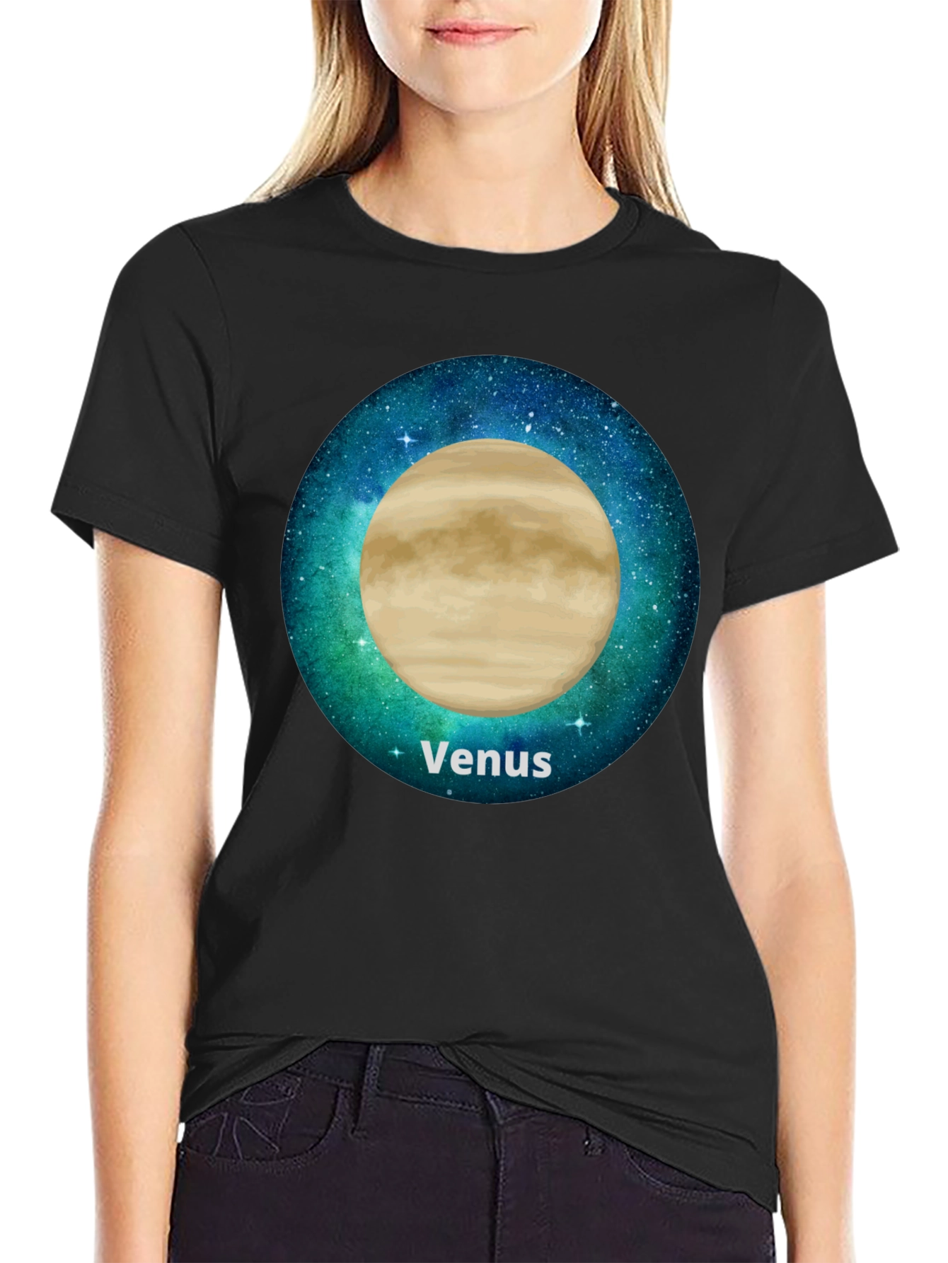 Venus Planet Graphic Tee - Space T-Shirt