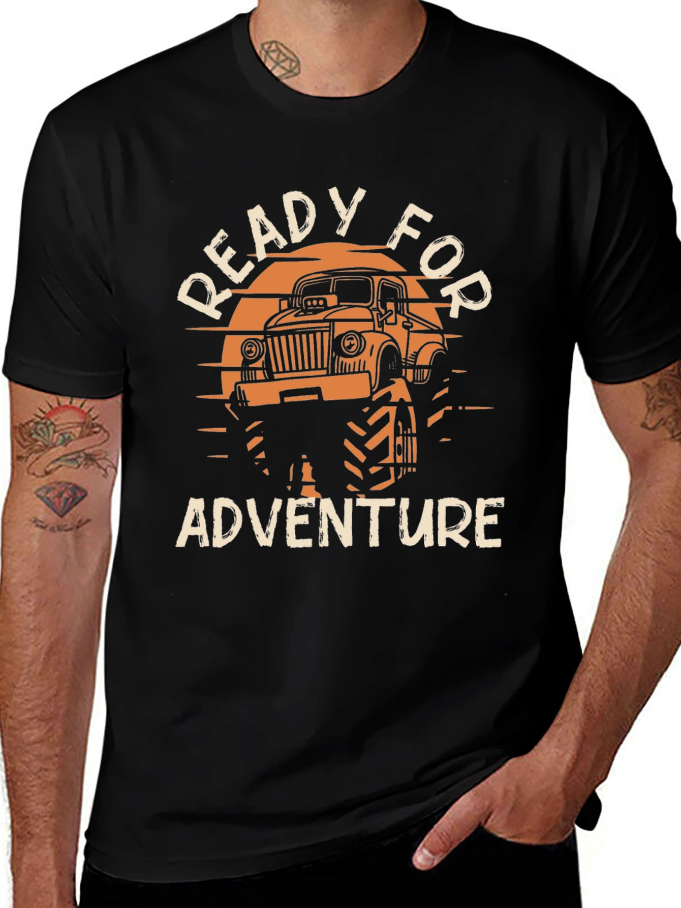 Ready for Adventure Truck Graphic Tee