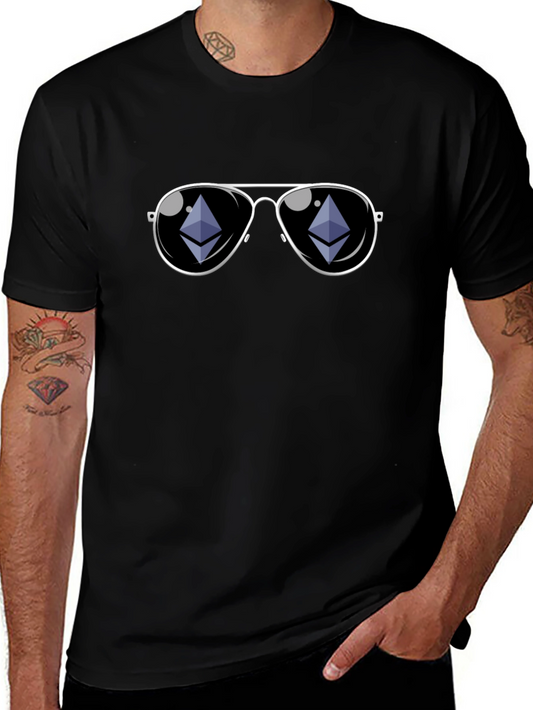 Ethereum Sunglasses T-Shirt