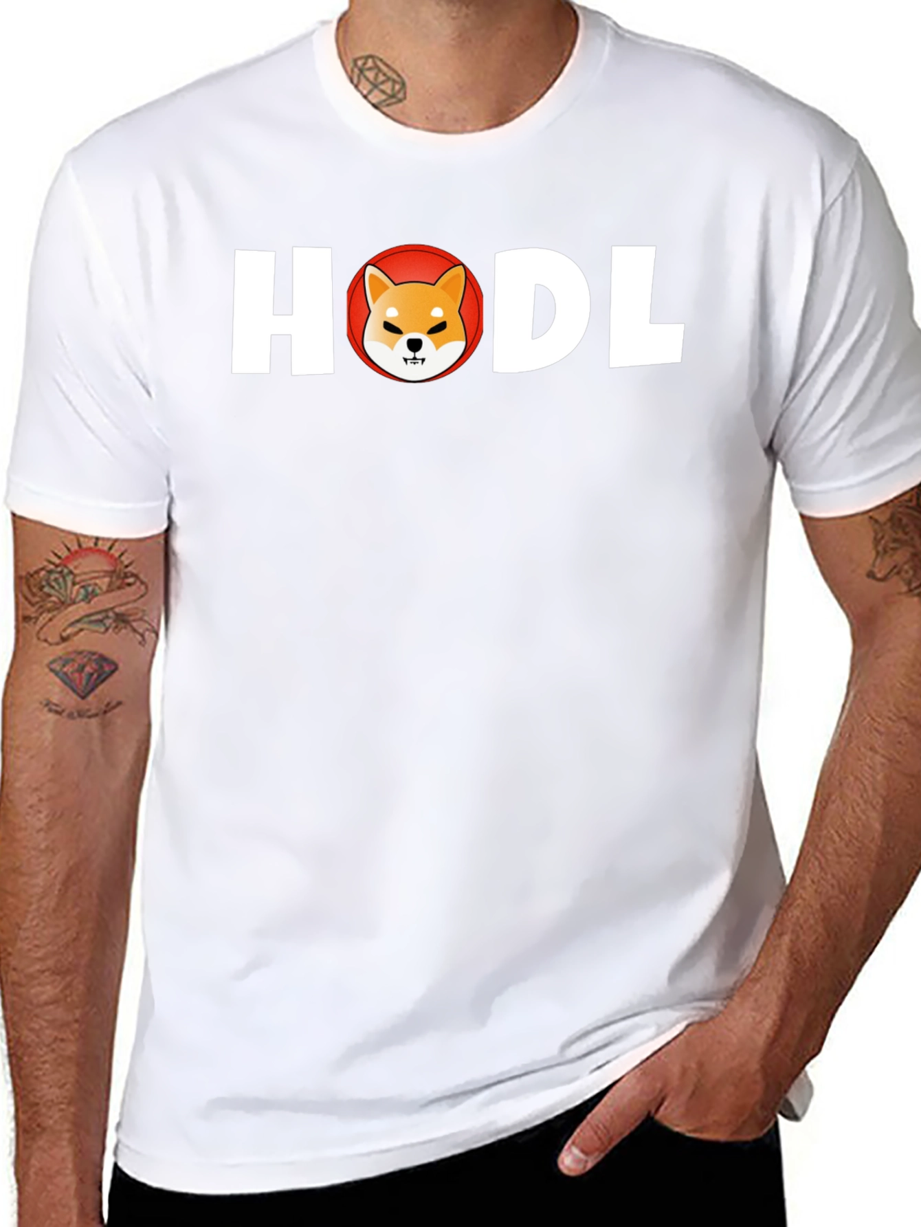 HODL Shiba Inu Crypto T-Shirt