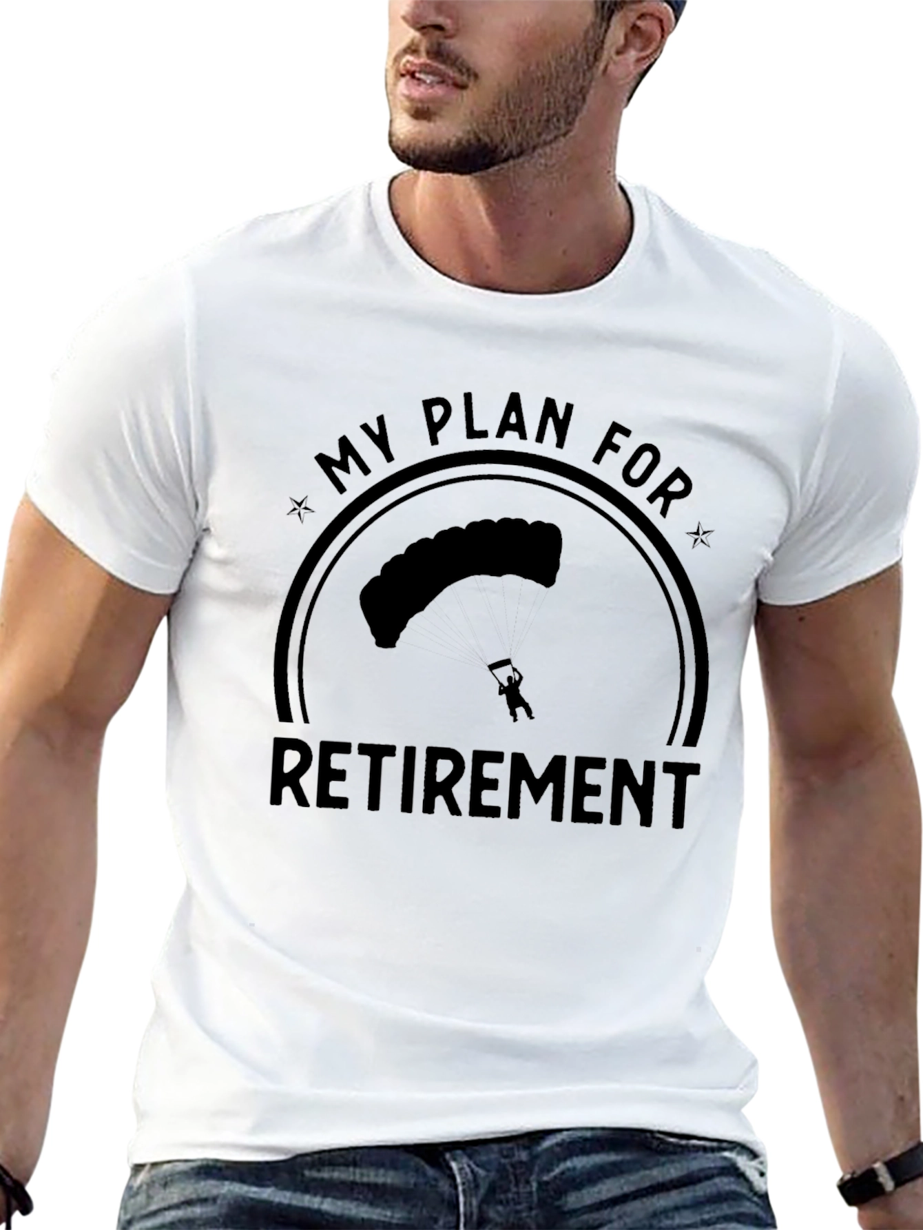 Retirement Plan Skydiving T-Shirt