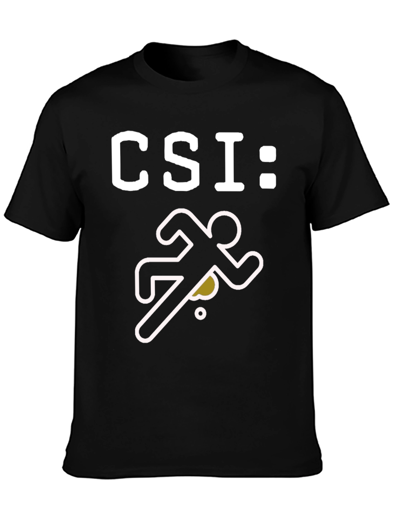 CSI Crime Scene T-Shirt - Funny Humor Tee