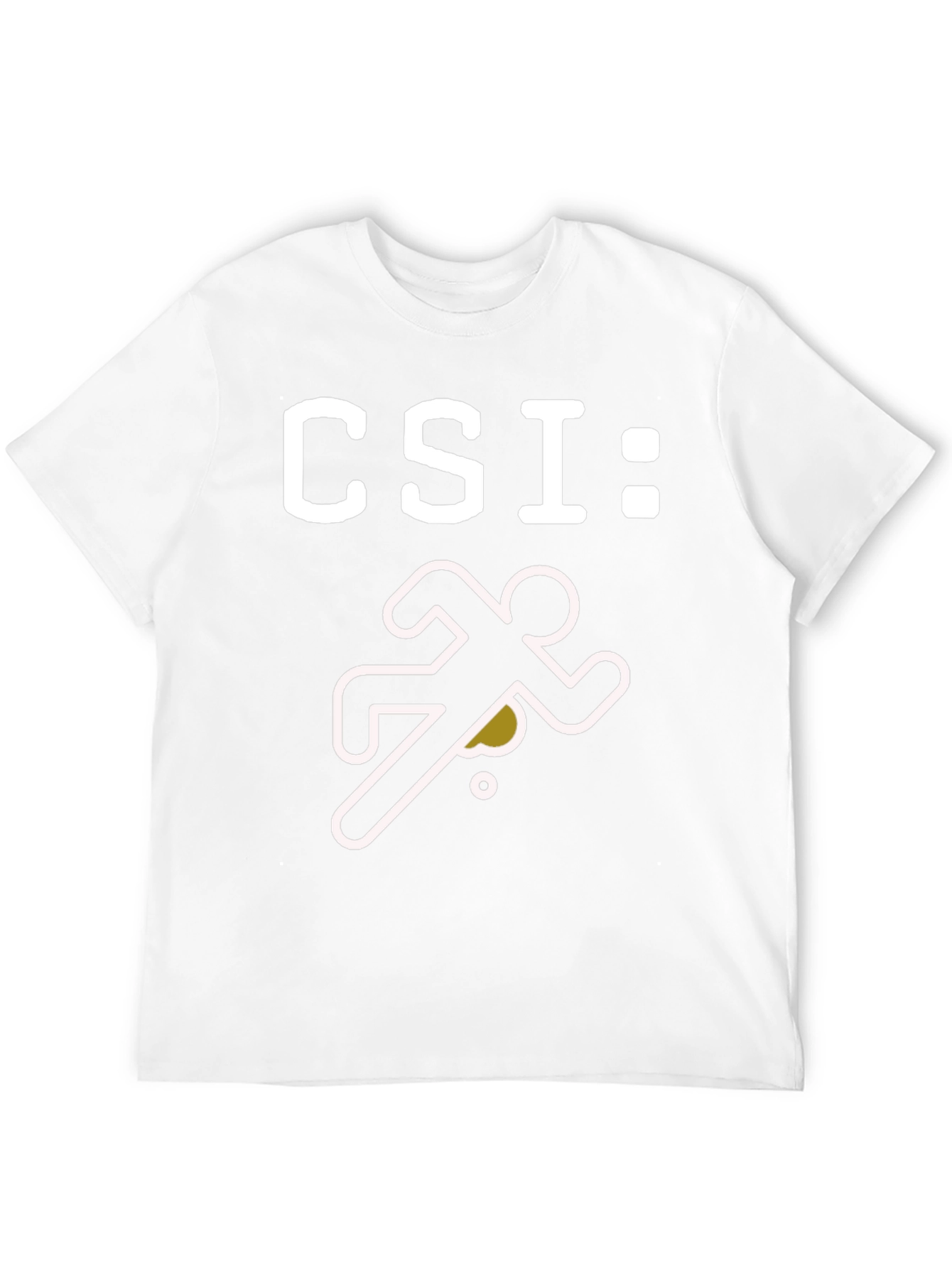 CSI Crime Scene T-Shirt - Funny Humor Tee