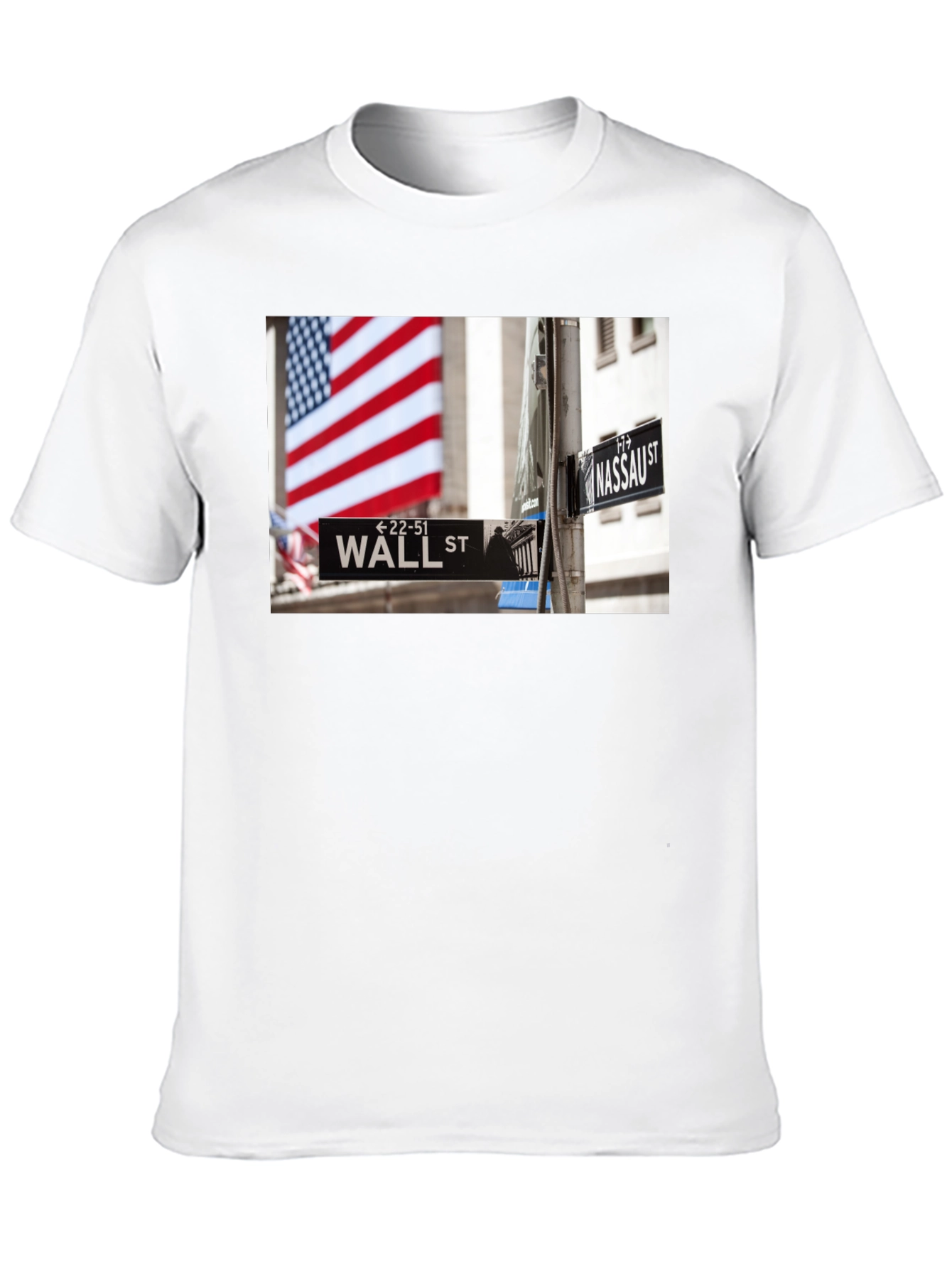 Wall Street Black T-Shirt
