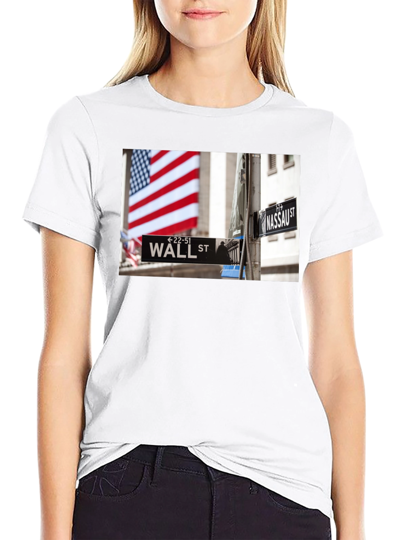 Wall Street Black T-Shirt