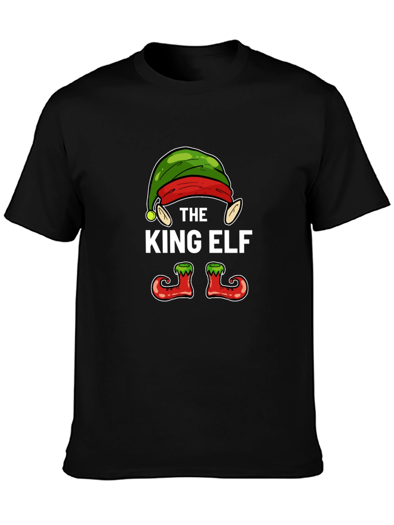 The King Elf T-Shirt - Holiday Festive Apparel