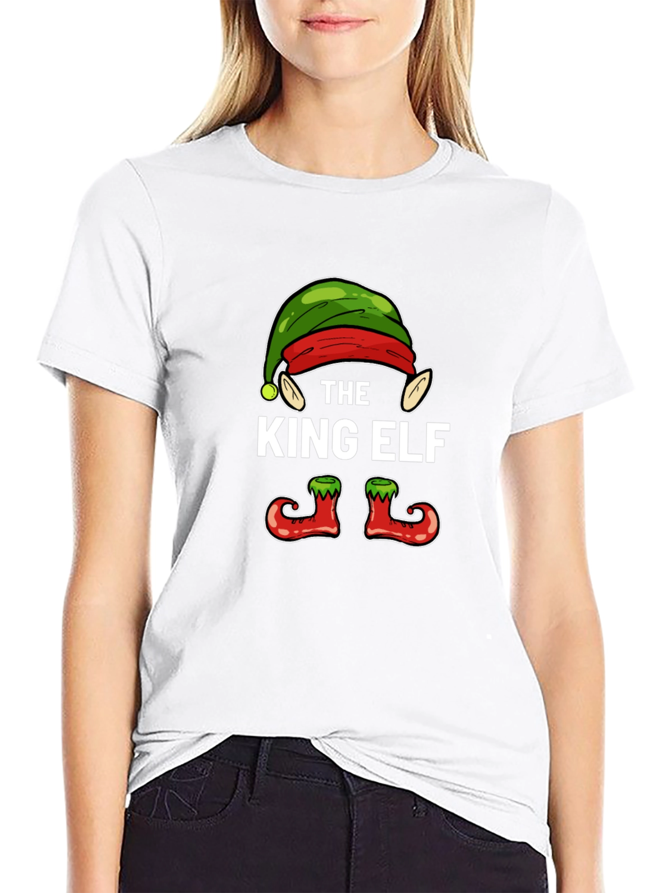 The King Elf T-Shirt - Holiday Festive Apparel