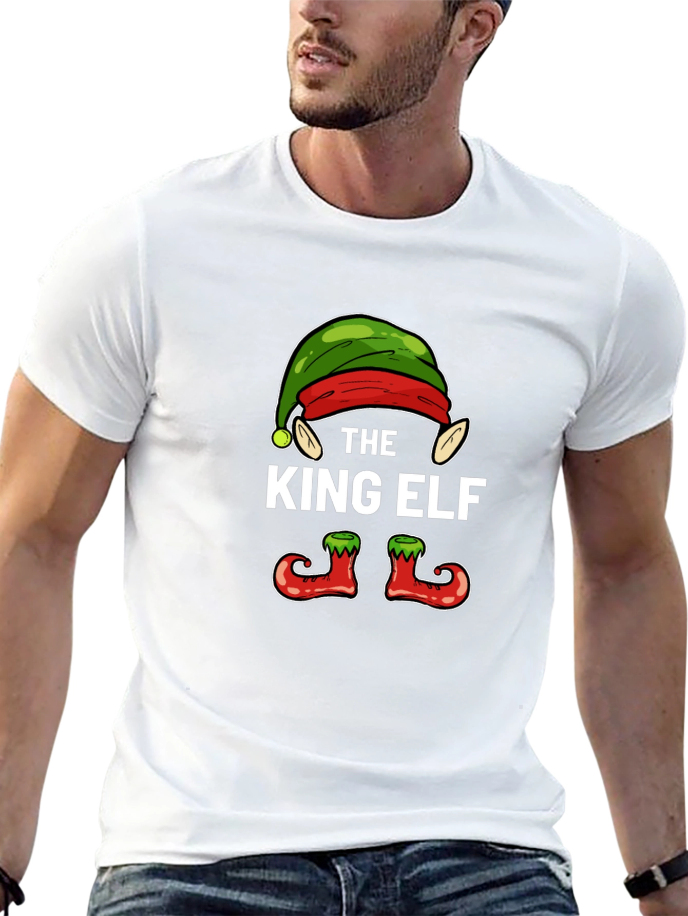 The King Elf T-Shirt - Holiday Festive Apparel