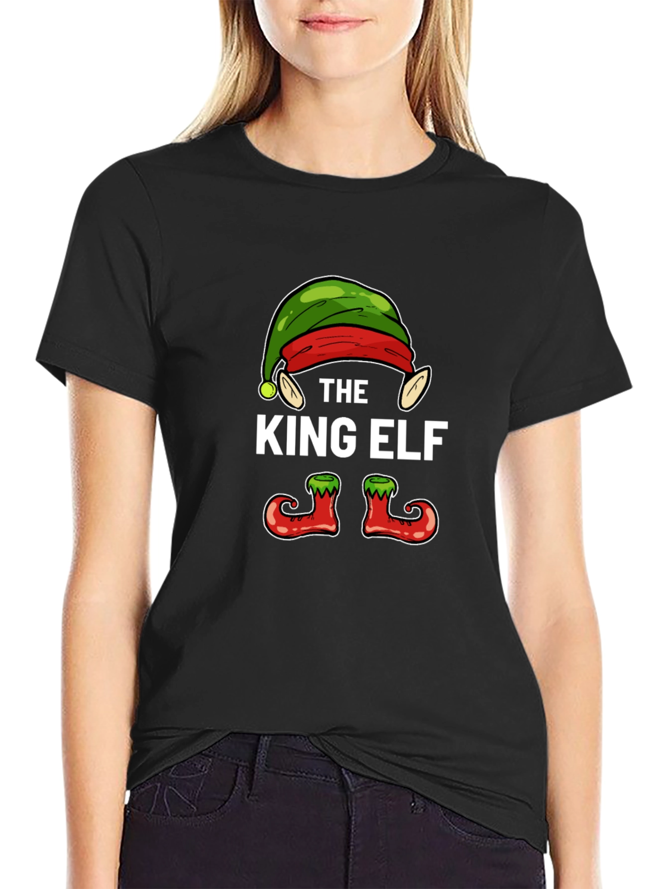 The King Elf T-Shirt - Holiday Festive Apparel