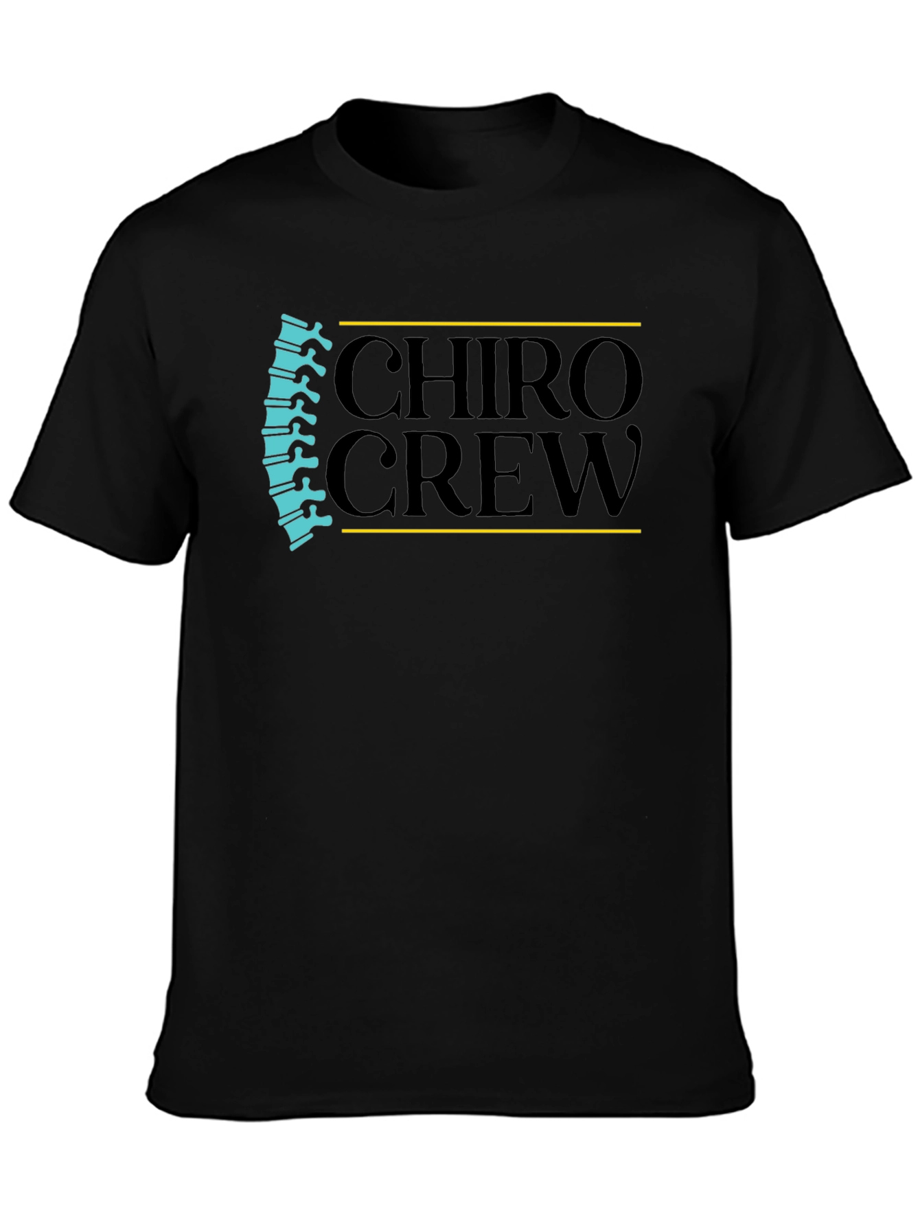 Chiro Crew Black T-Shirt