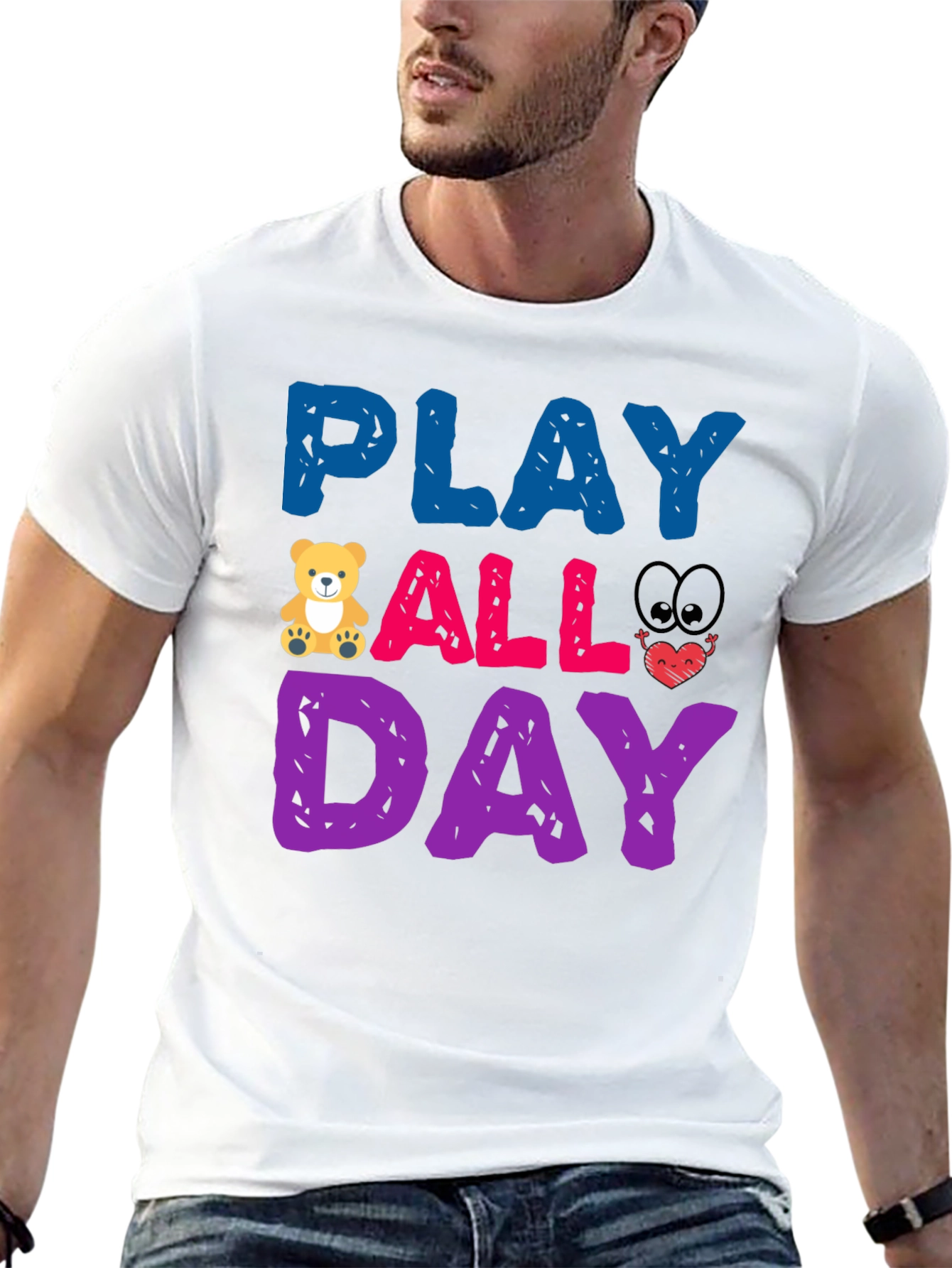 Play All Day Graphic T-Shirt