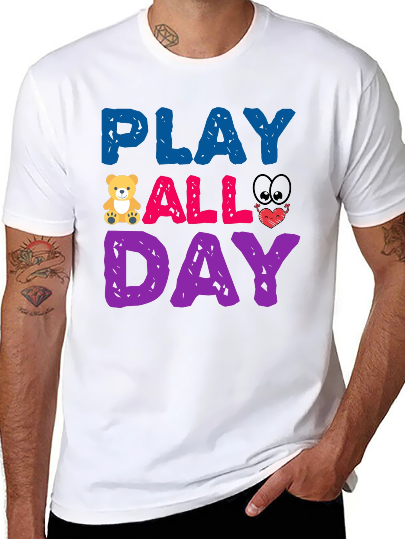 Play All Day Graphic T-Shirt