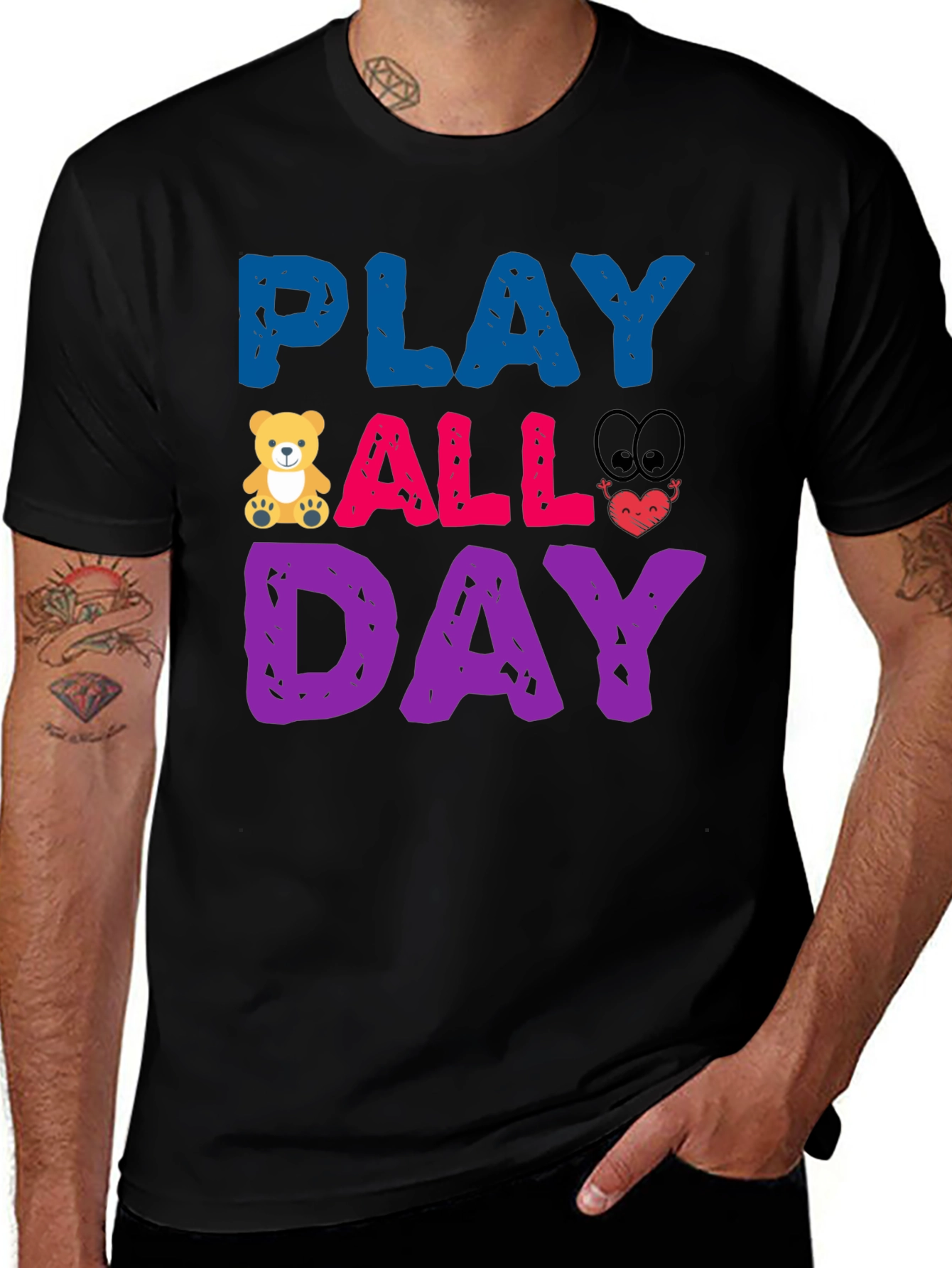 Play All Day Graphic T-Shirt