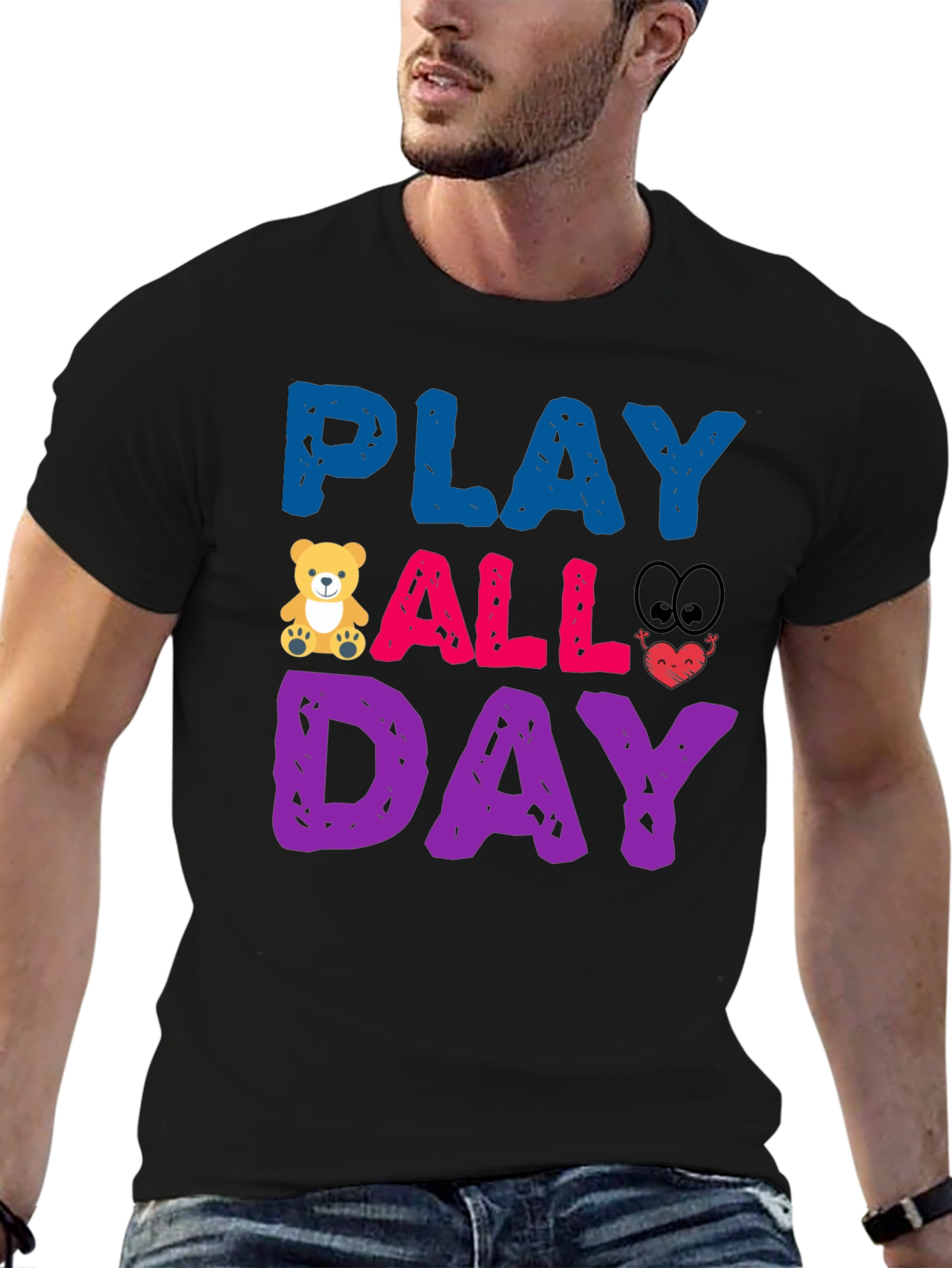Play All Day Graphic T-Shirt