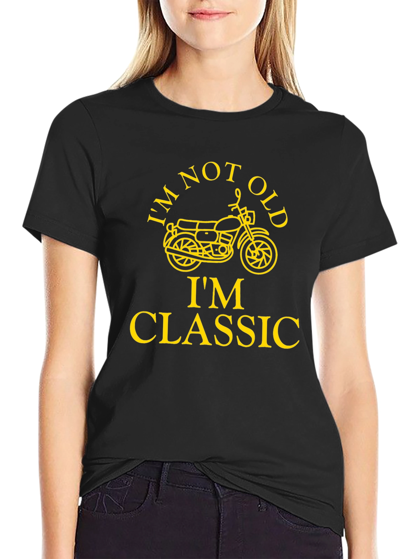 Im Not Old Im Classic Motorcycle Graphic T-Shirt