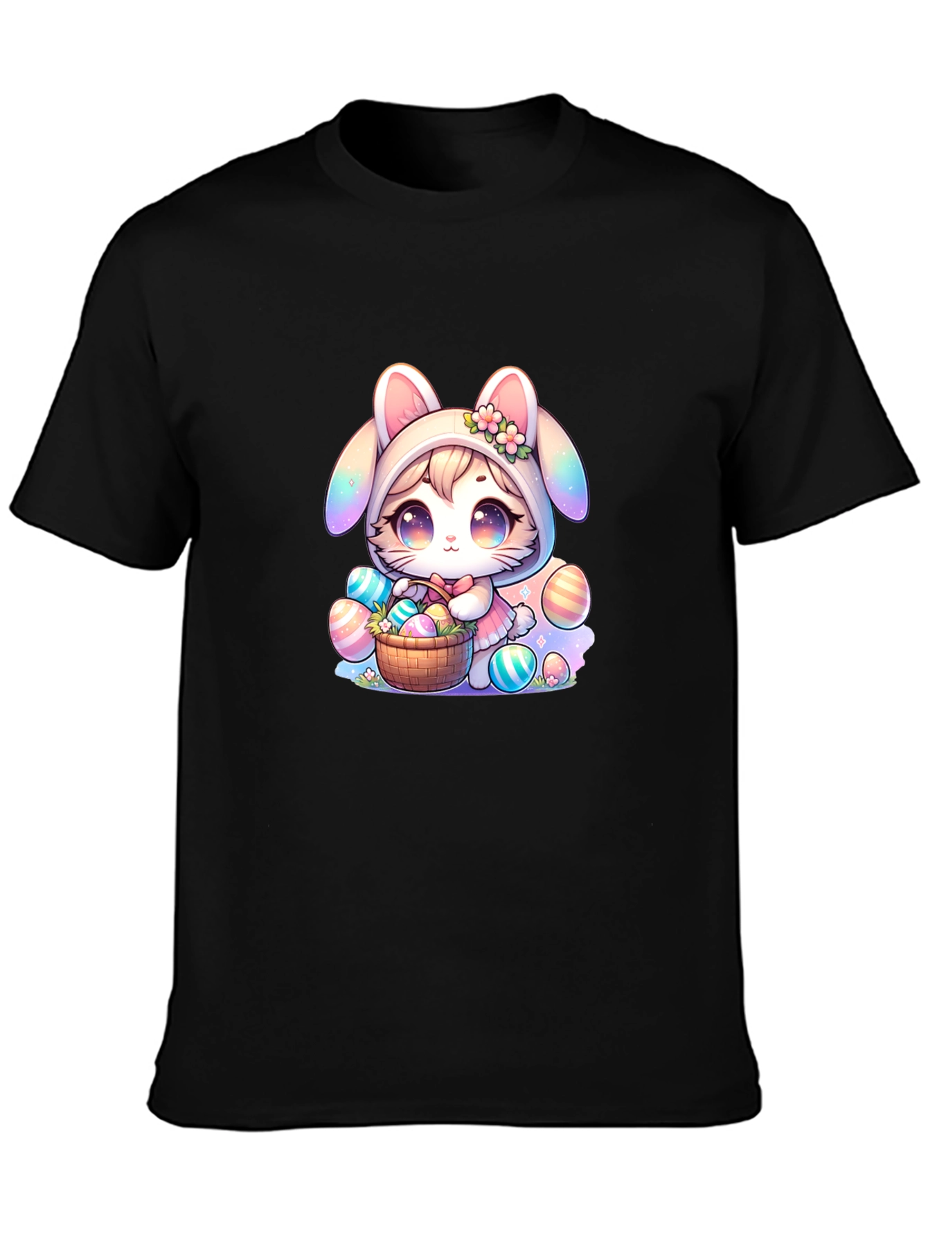 Kawaii Easter Bunny T-Shirt