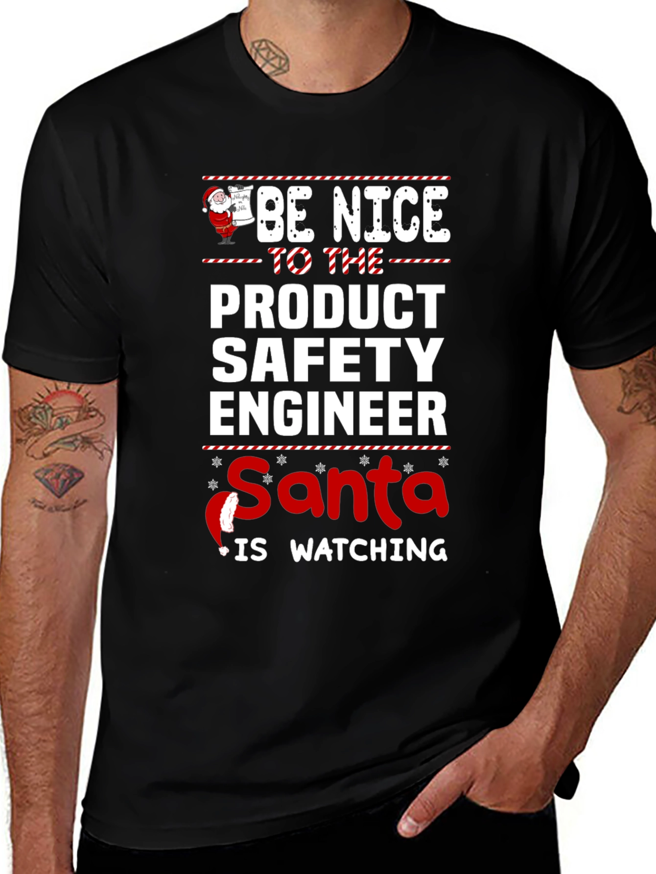 Product Safety Engineer Santa T-Shirt
