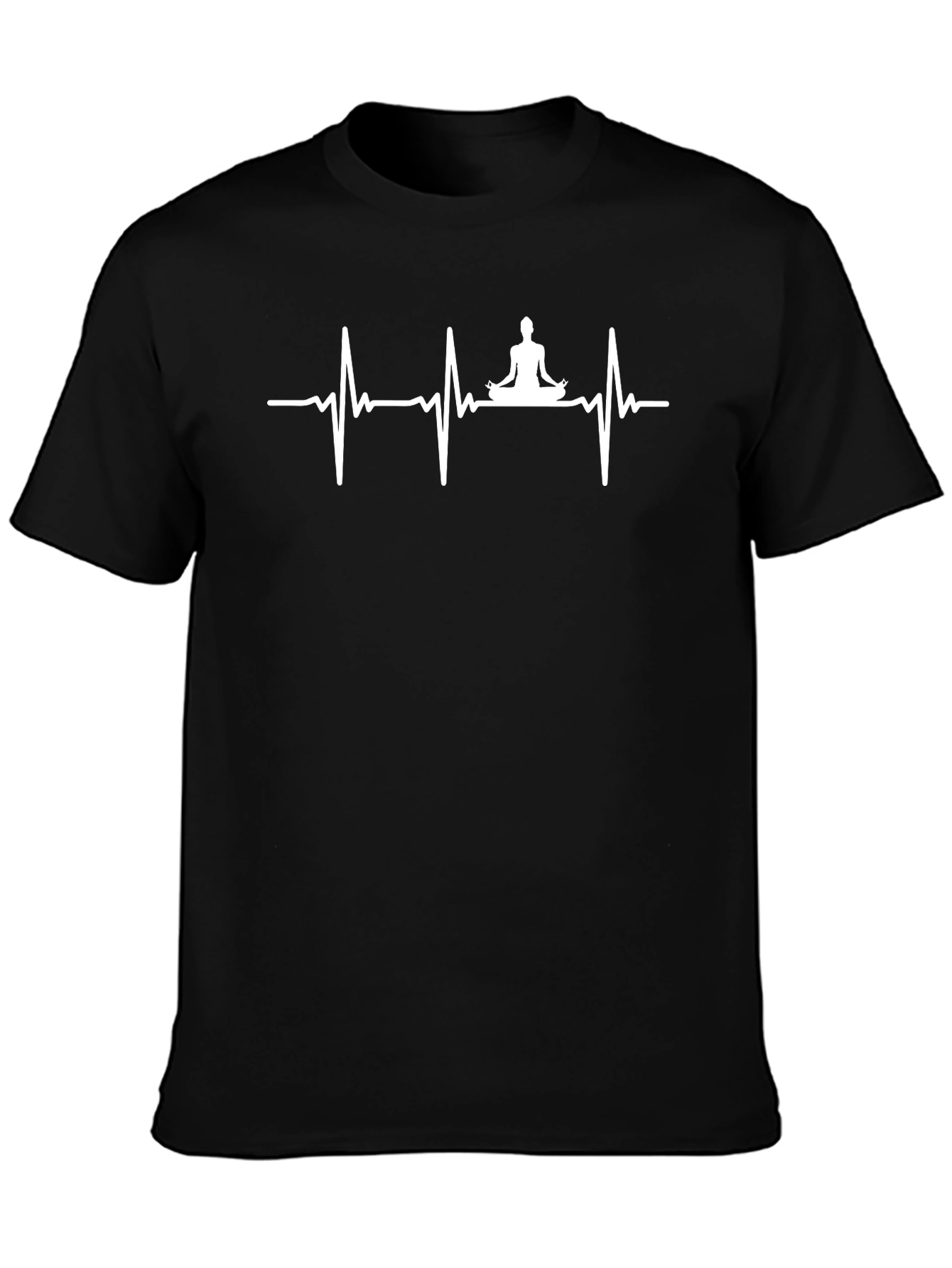 Yoga Heartbeat T-Shirt - Meditate in Style!