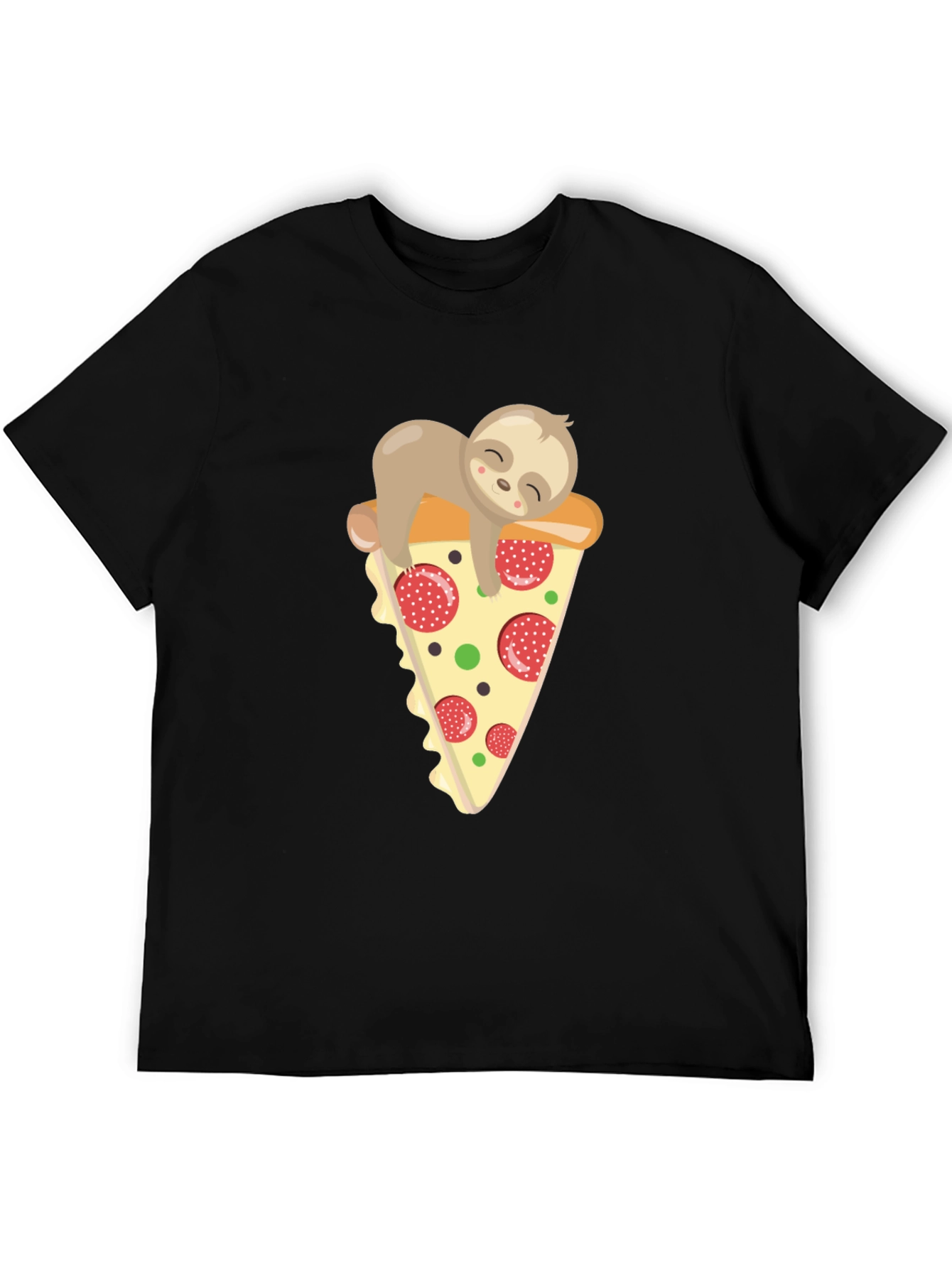 Sloth Pizza T-Shirt - Comfy & Fun!