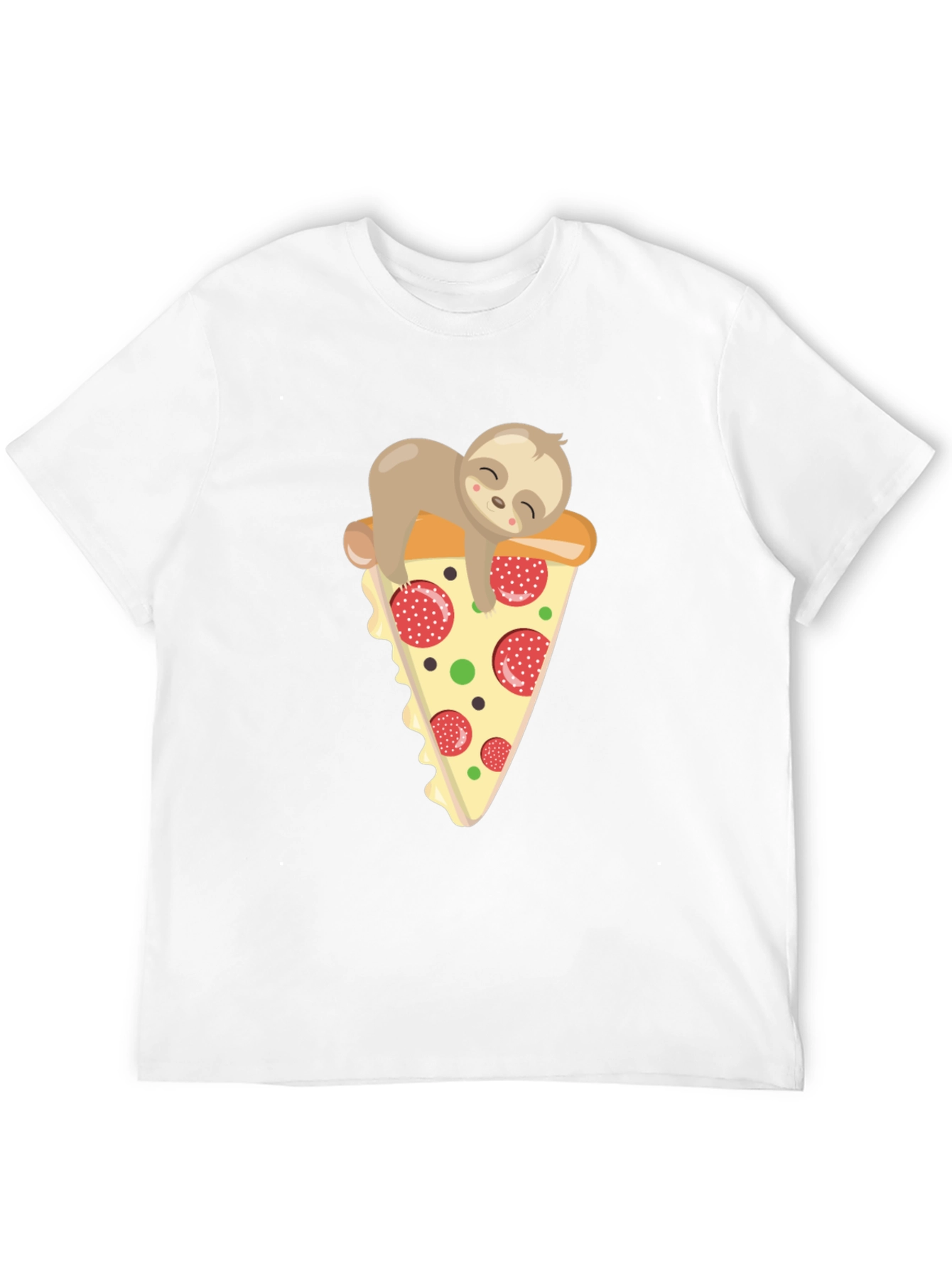 Sloth Pizza T-Shirt - Comfy & Fun!