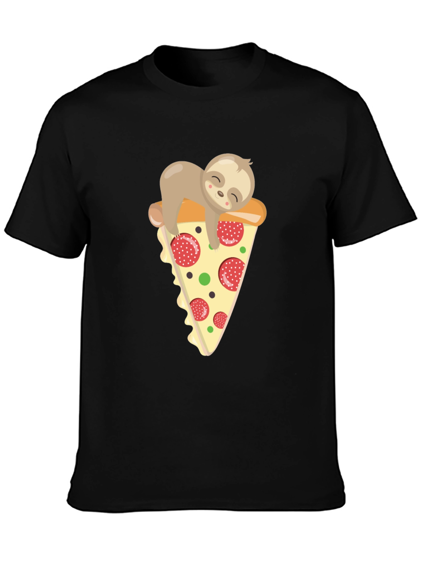 Sloth Pizza T-Shirt - Comfy & Fun!