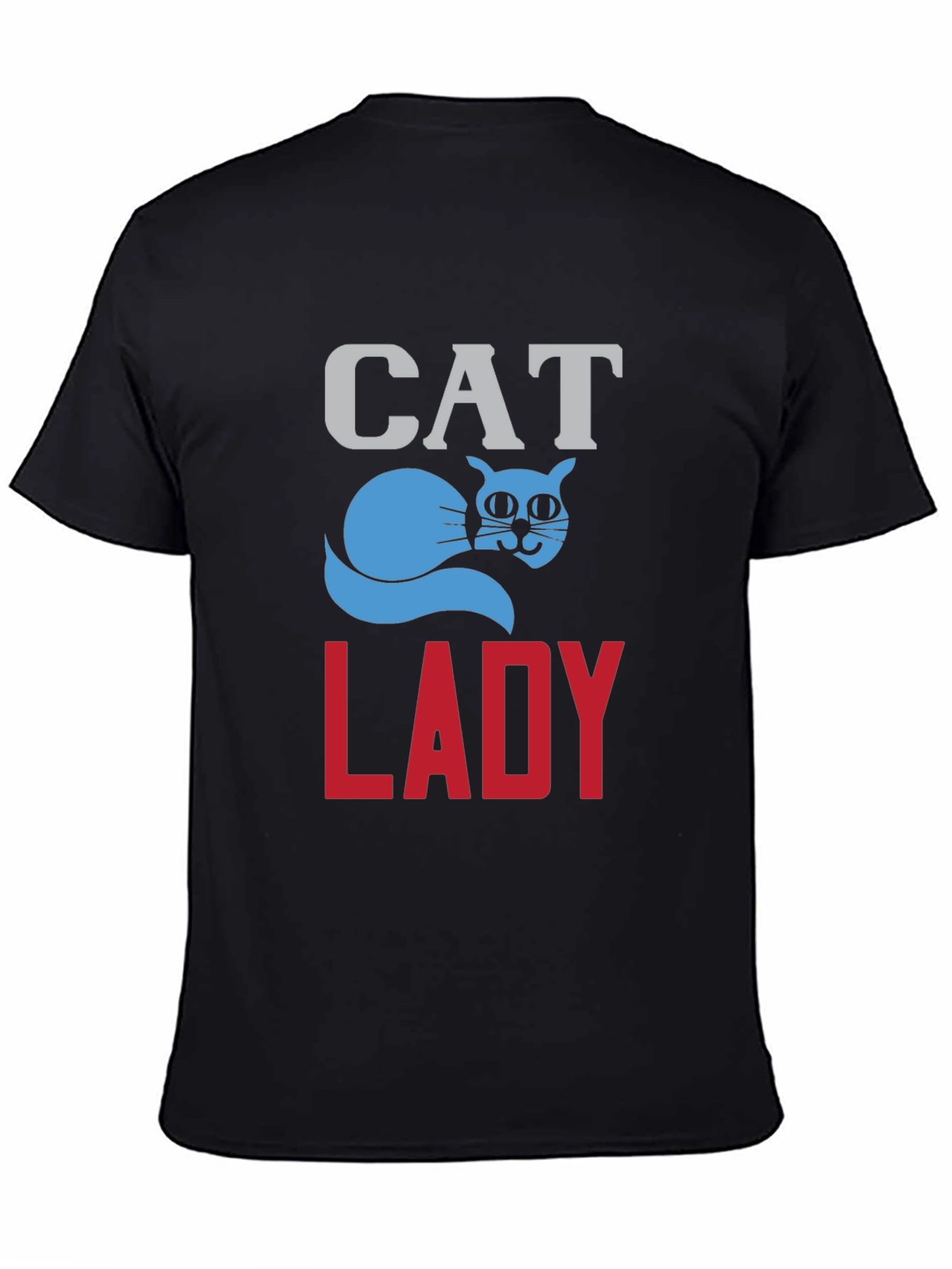 Cat Lady Graphic Tee - Stylish Novelty T-Shirt