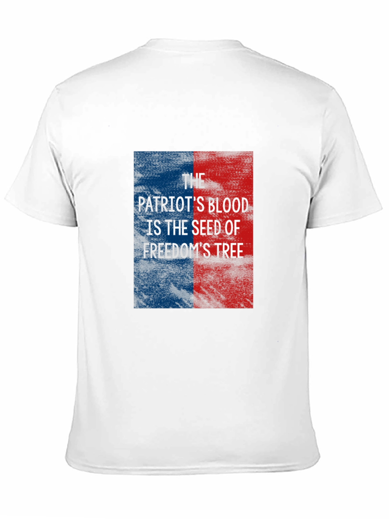 Patriotic Blood Freedom Tee