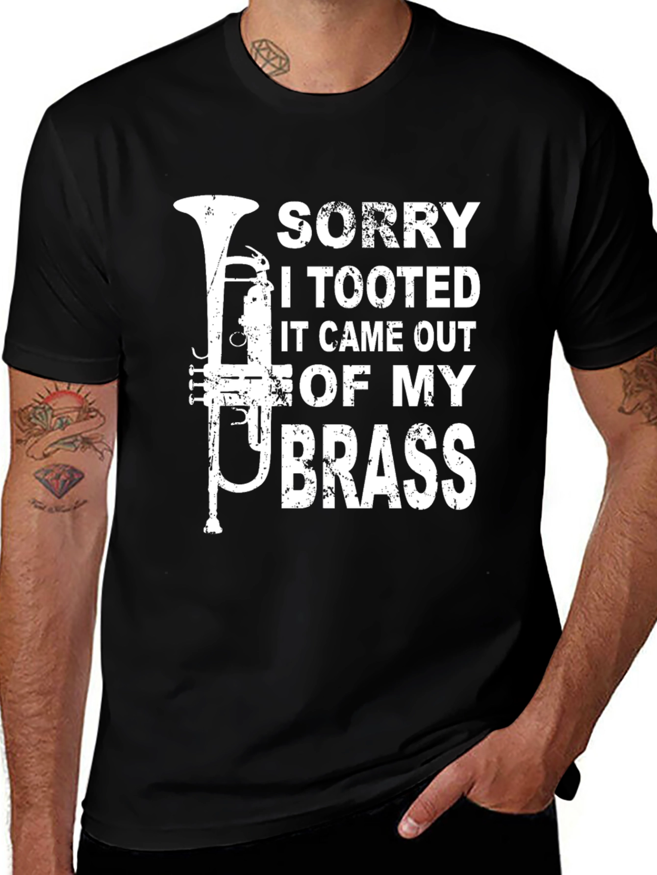 Sorry I Tooted Trombone T-Shirt