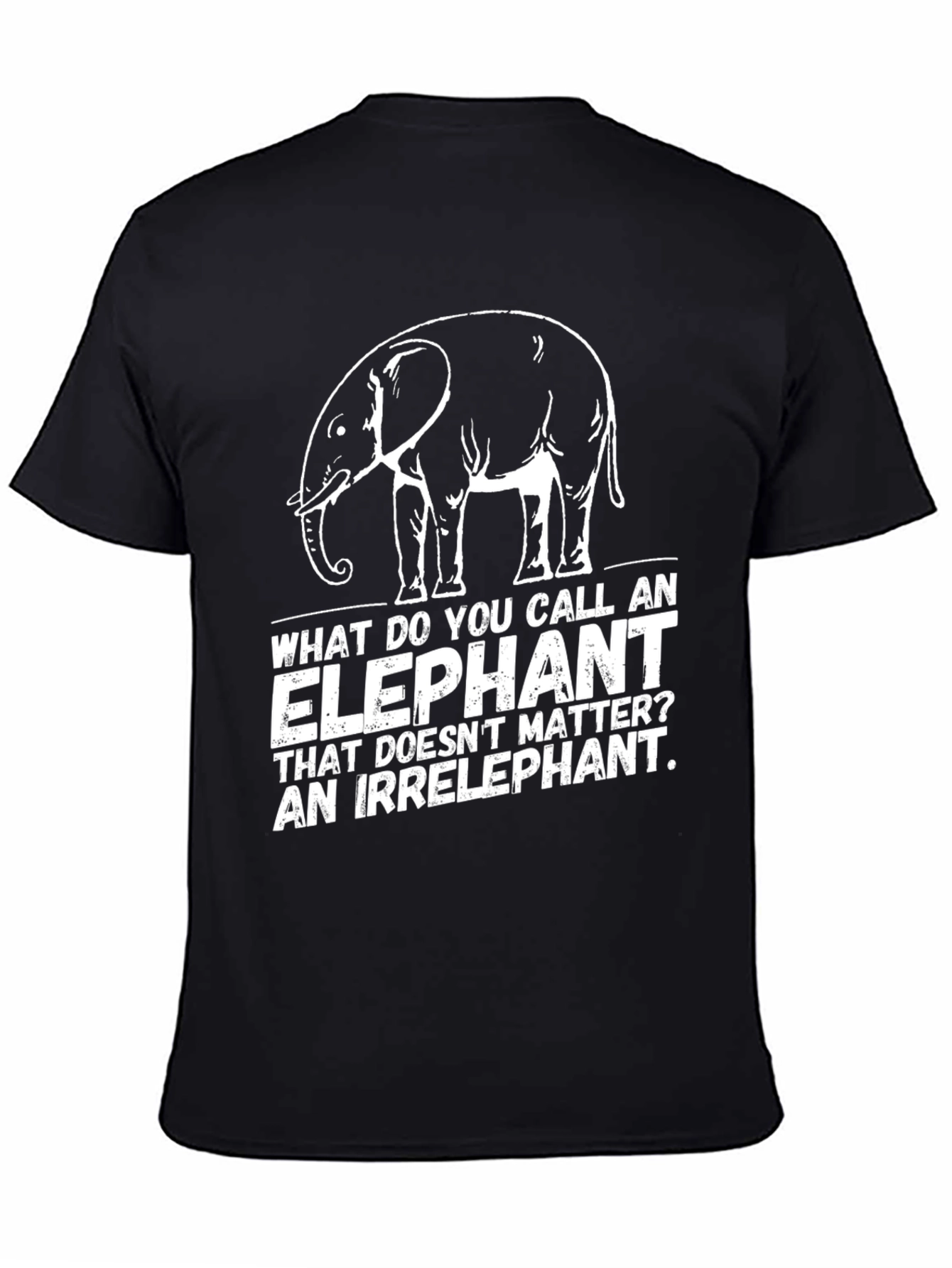 Irrelephant T-Shirt - Funny Elephant Joke Tee