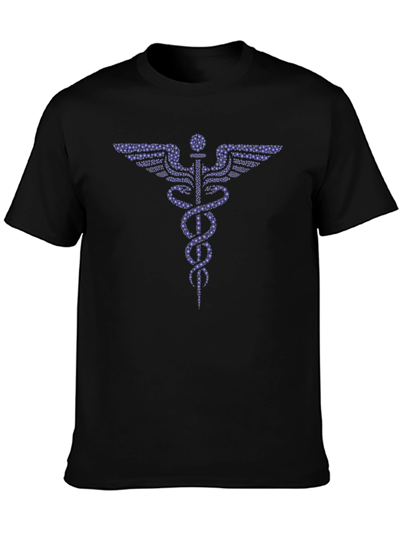 Caduceus T-Shirt - Starry Medical Symbol