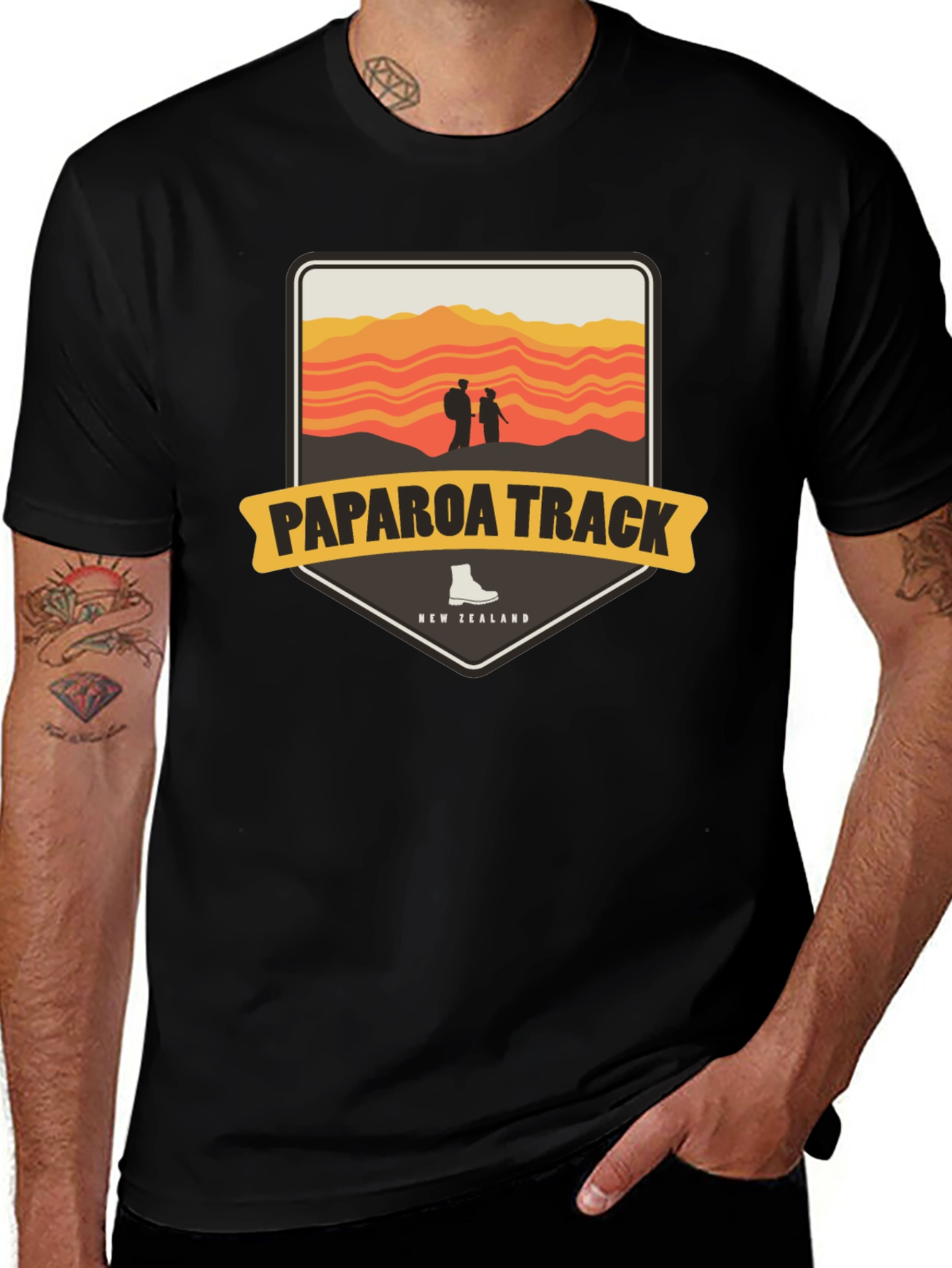 Paparora Track New Zealand Tee