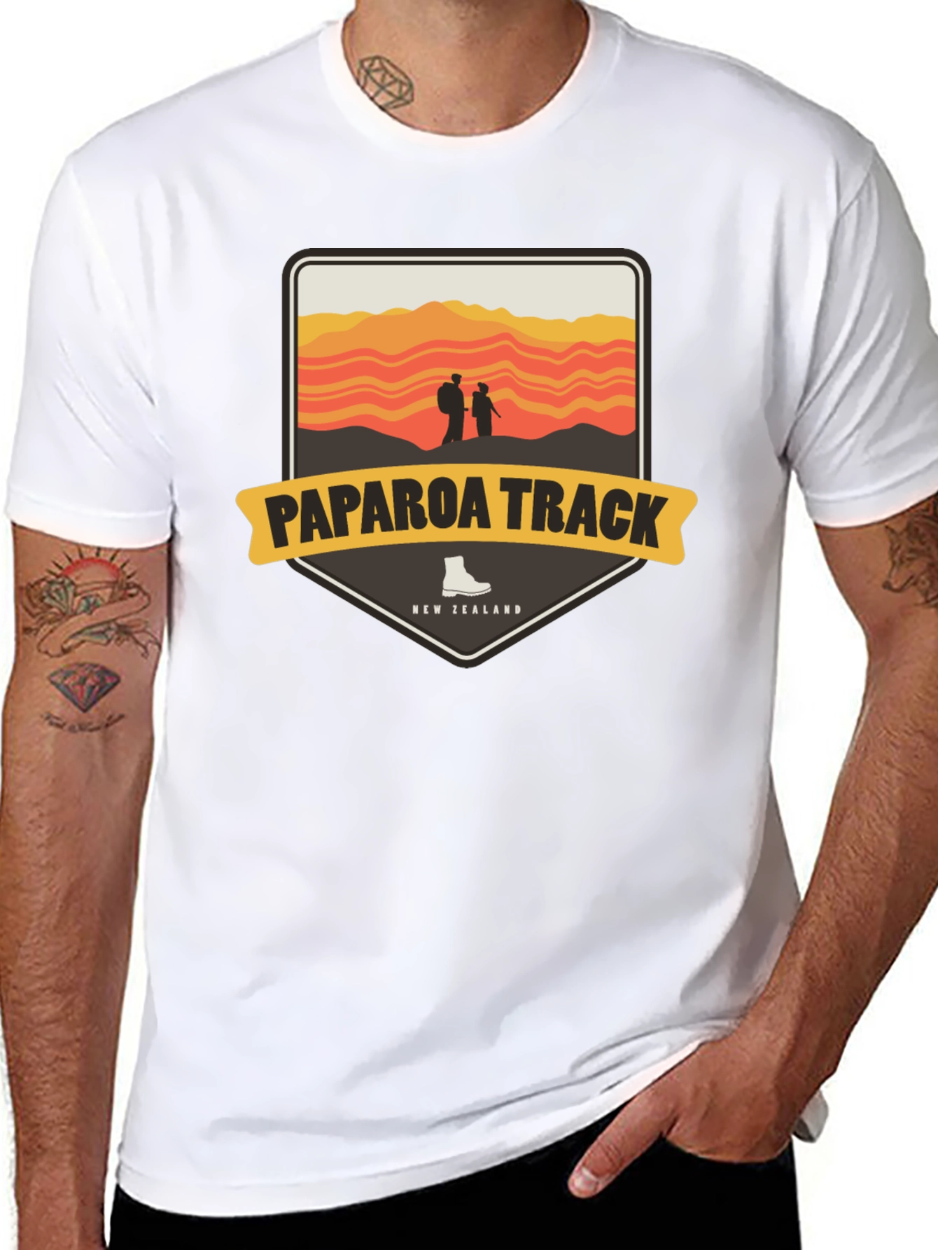 Paparora Track New Zealand Tee