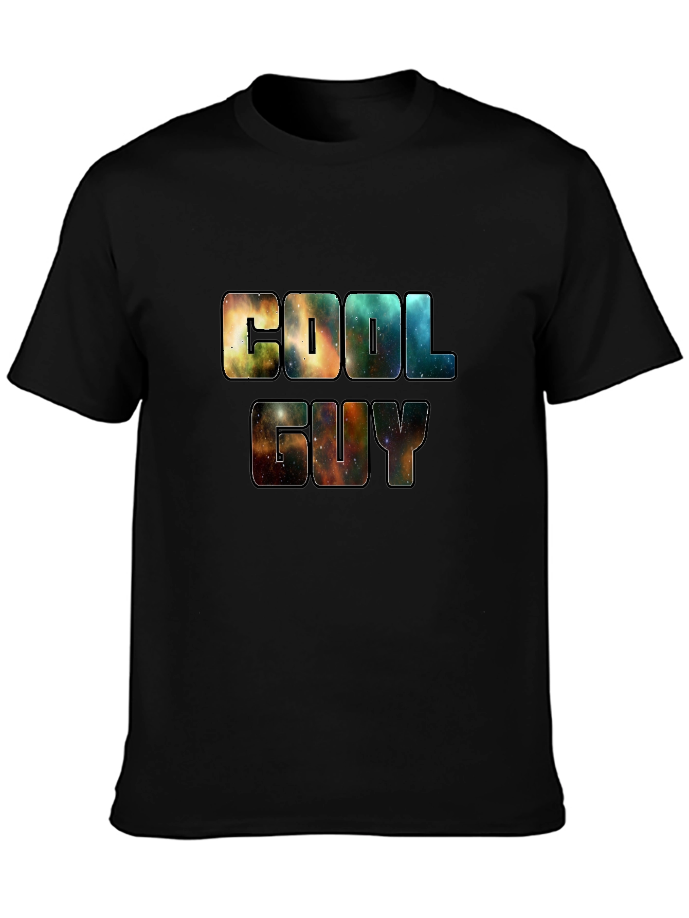 Cool Guy Black Graphic Tee