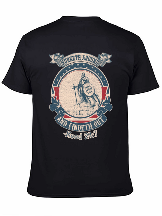 Funny Knight T-Shirt - Furketh Around