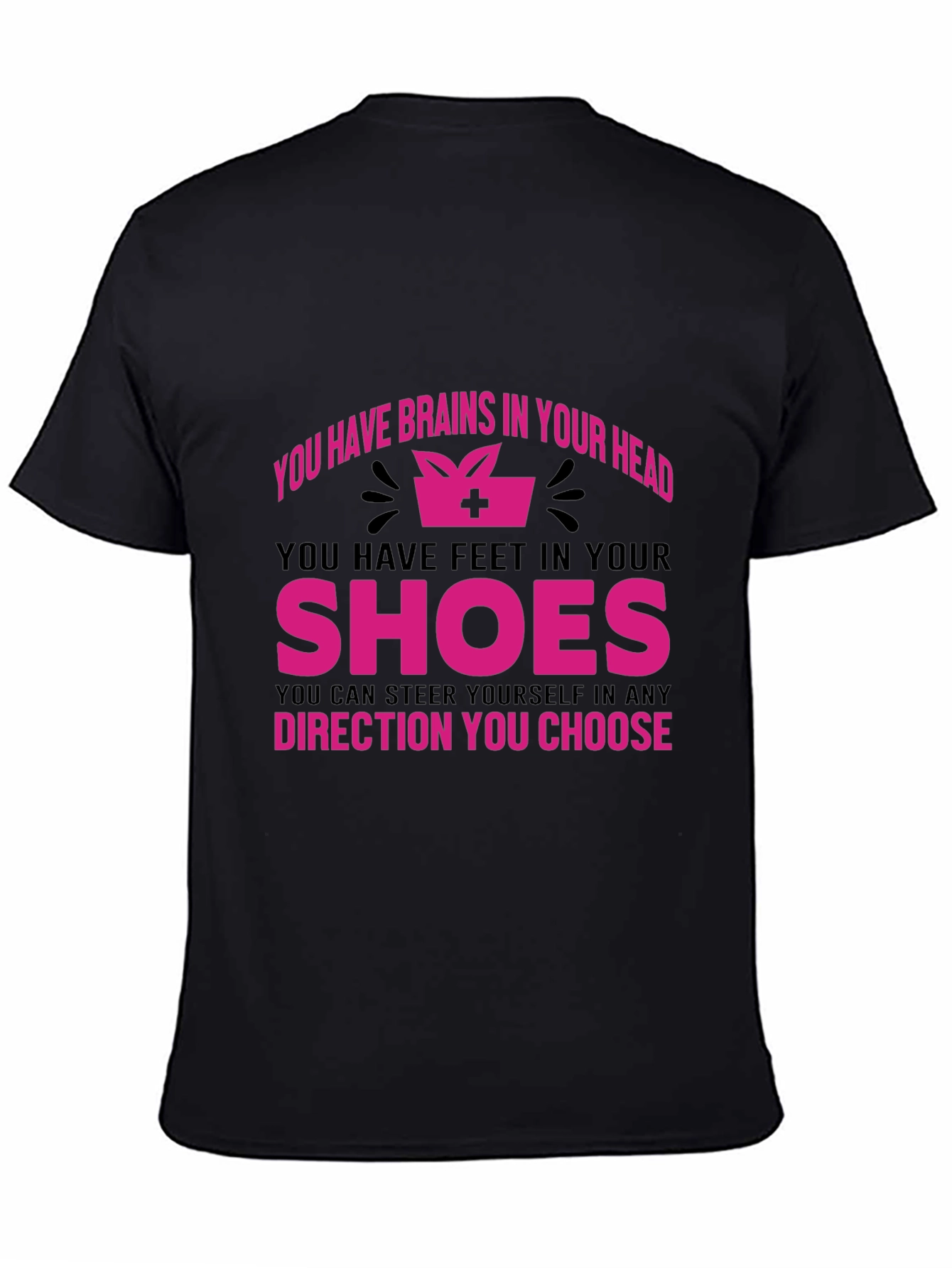 Brainy Nurse T-Shirt: Steer Your Own Direction!