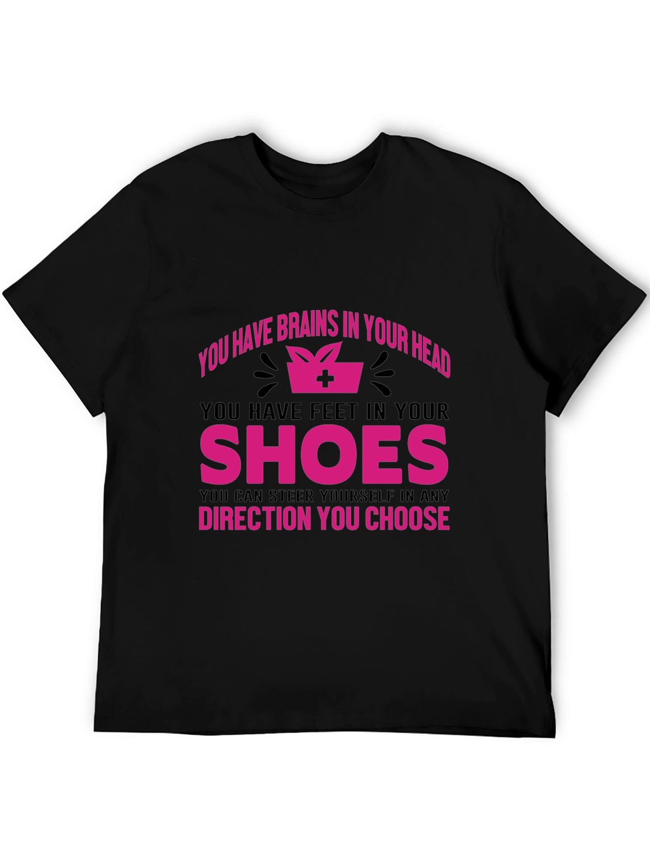 Brainy Nurse T-Shirt: Steer Your Own Direction!