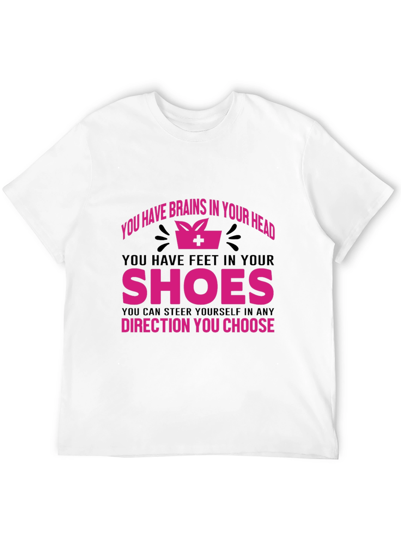 Brainy Nurse T-Shirt: Steer Your Own Direction!