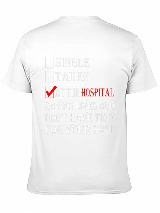 At the Hospital T-Shirt - Saving Lives Tee