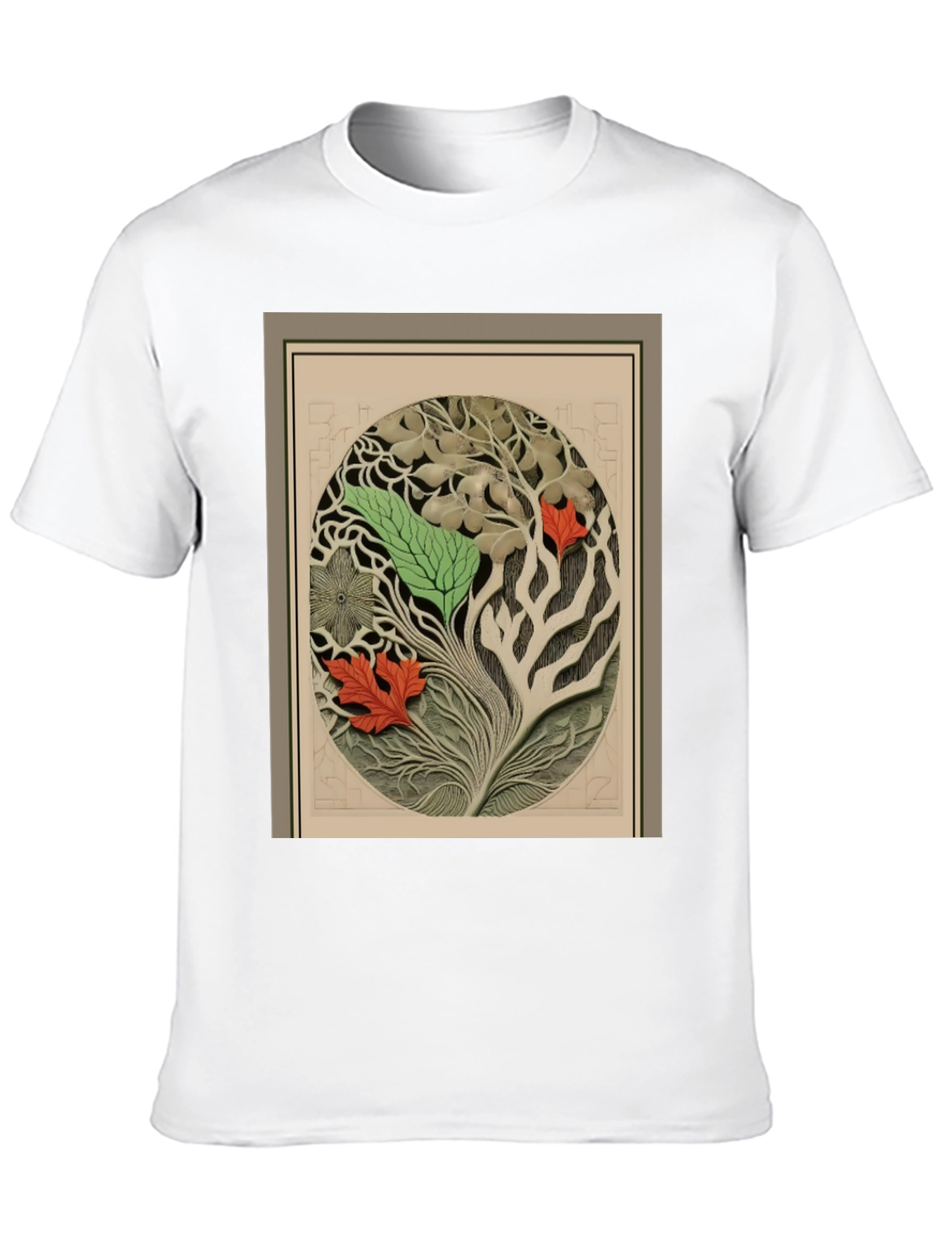 Nature Inspired Graphic Tee - Stylish Comfort