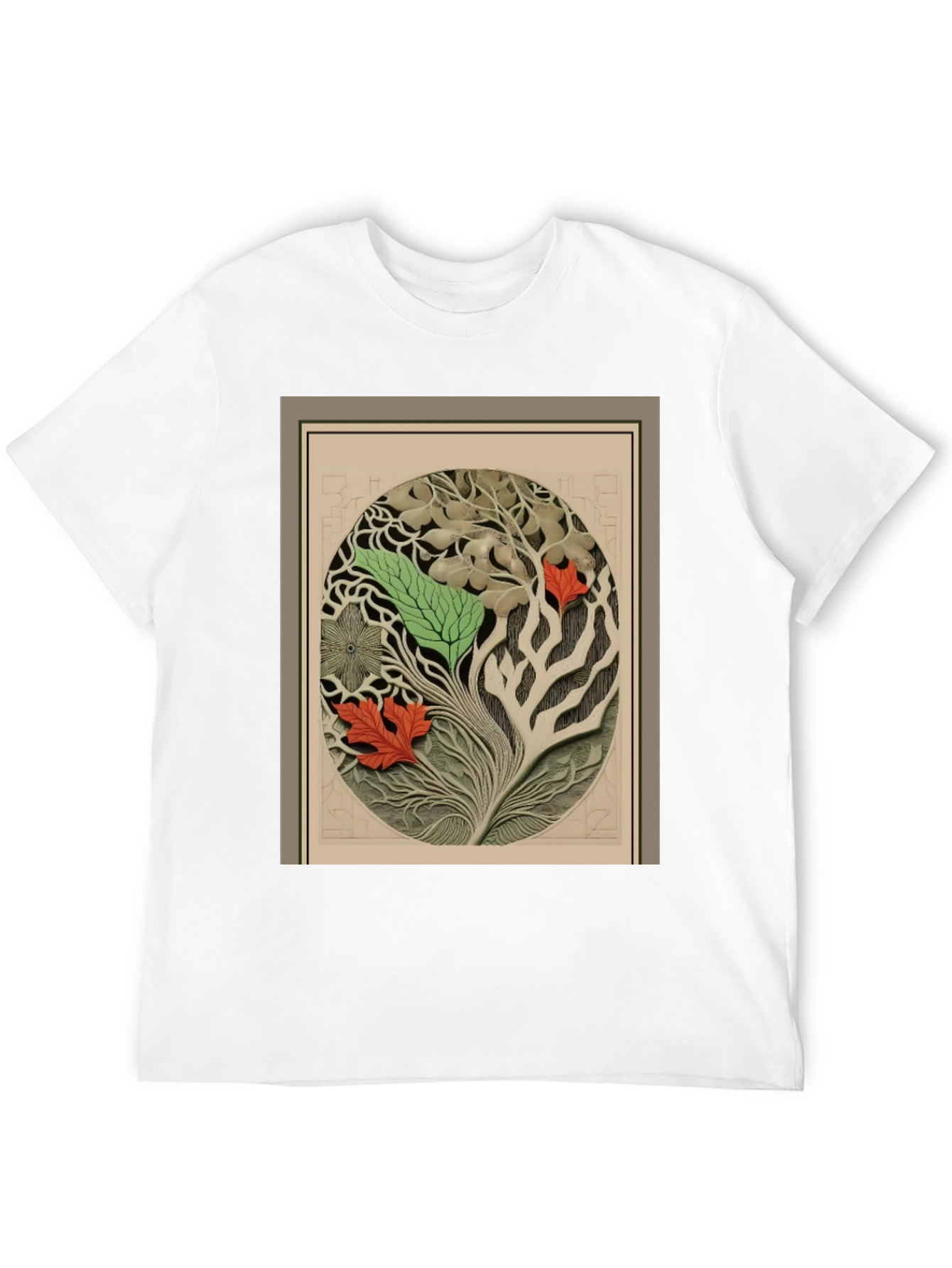 Nature Inspired Graphic Tee - Stylish Comfort