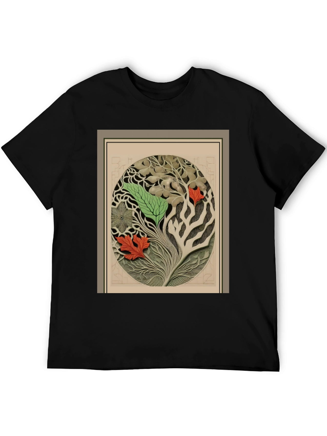Nature Inspired Graphic Tee - Stylish Comfort